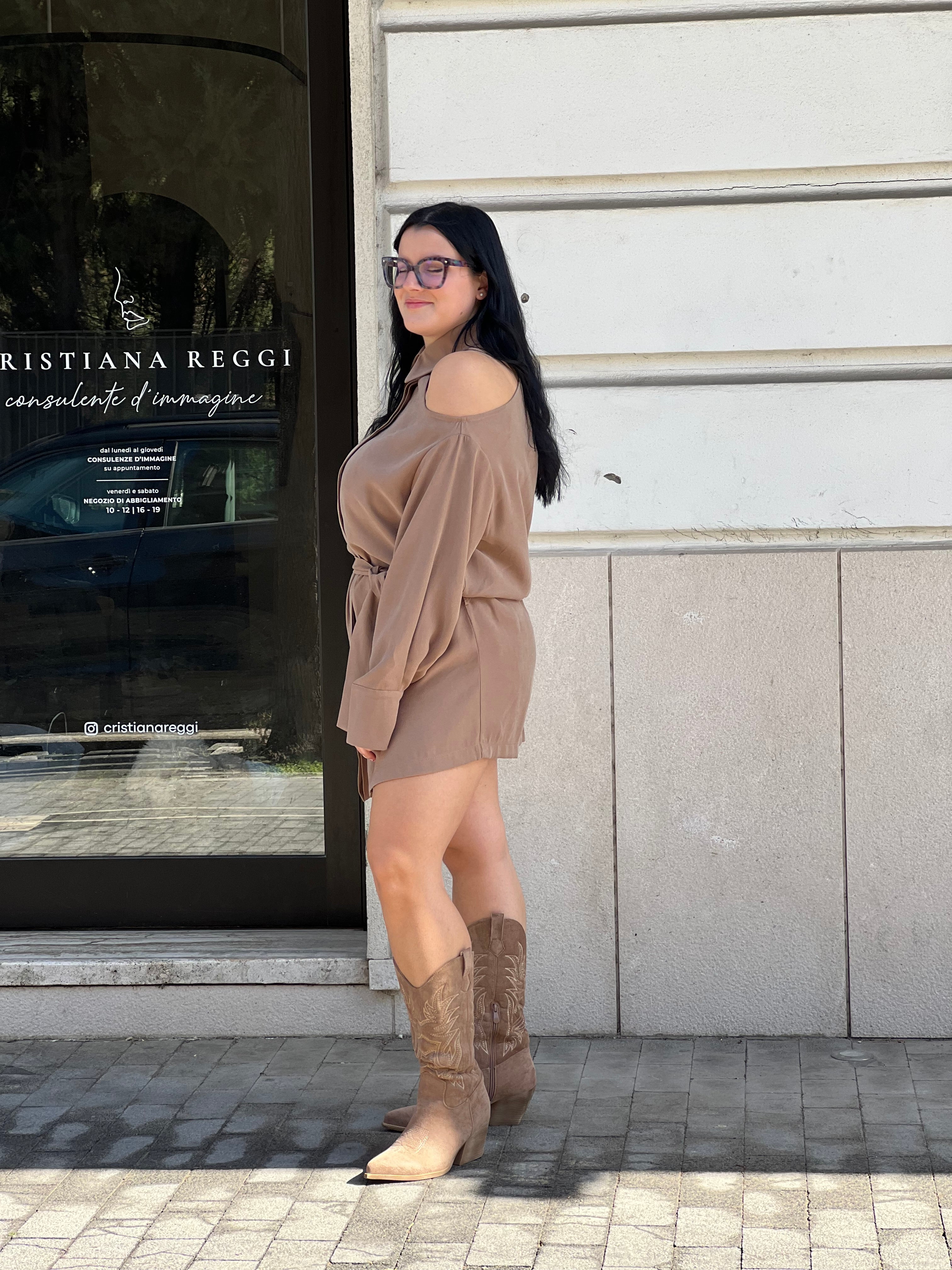 Abito camicia cut Lumina