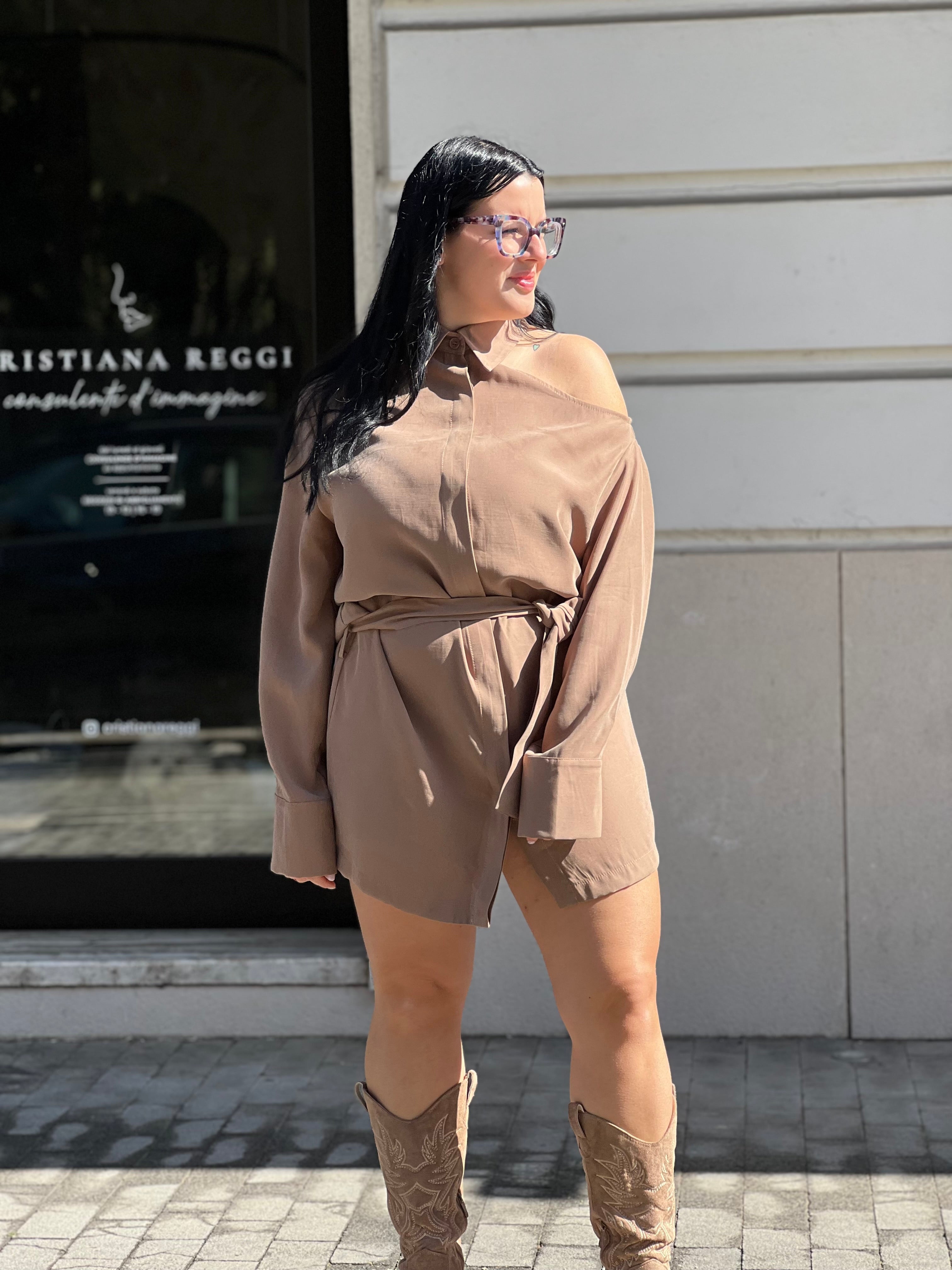 Abito camicia cut Lumina