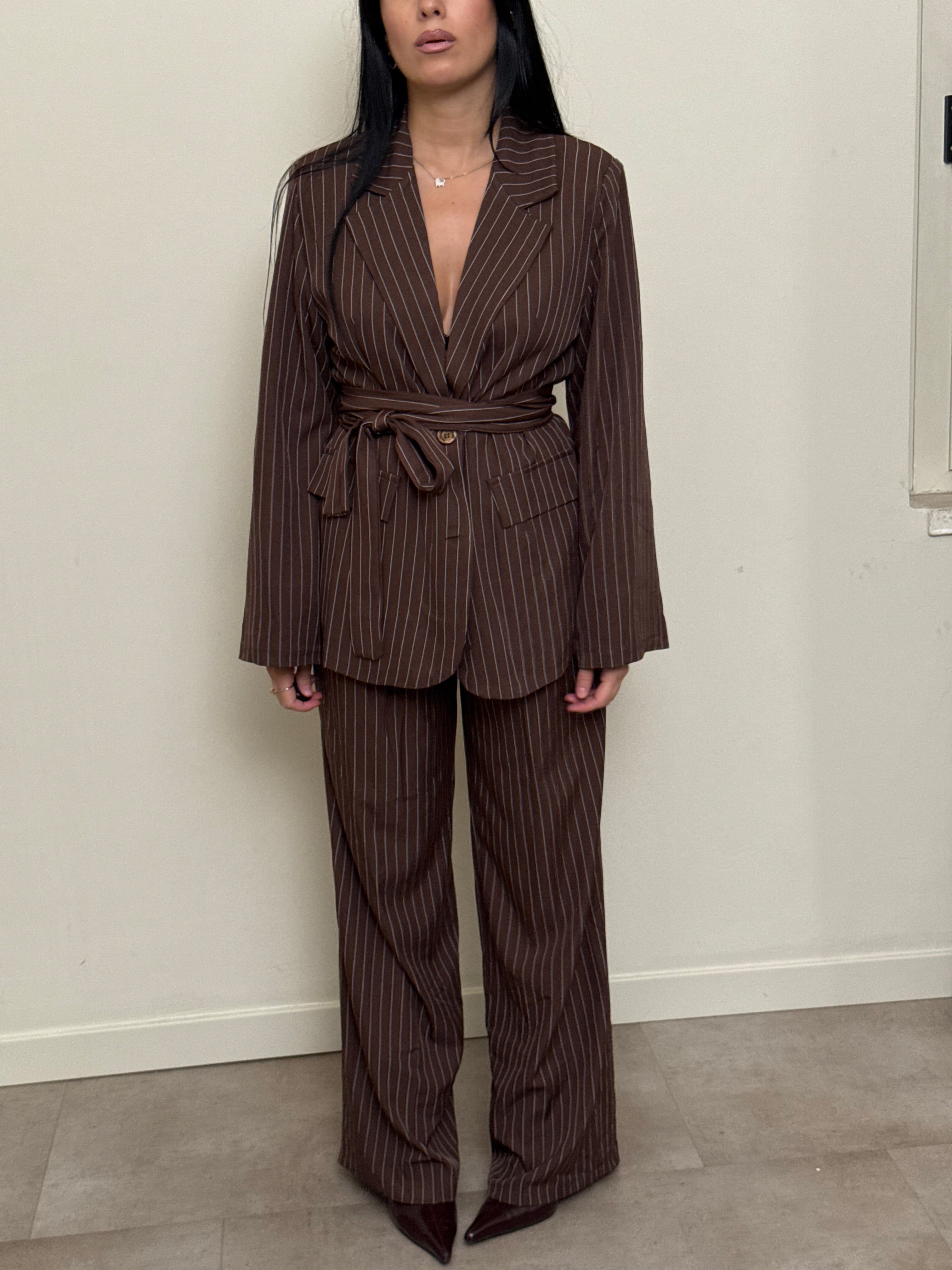 Tailleur gessato