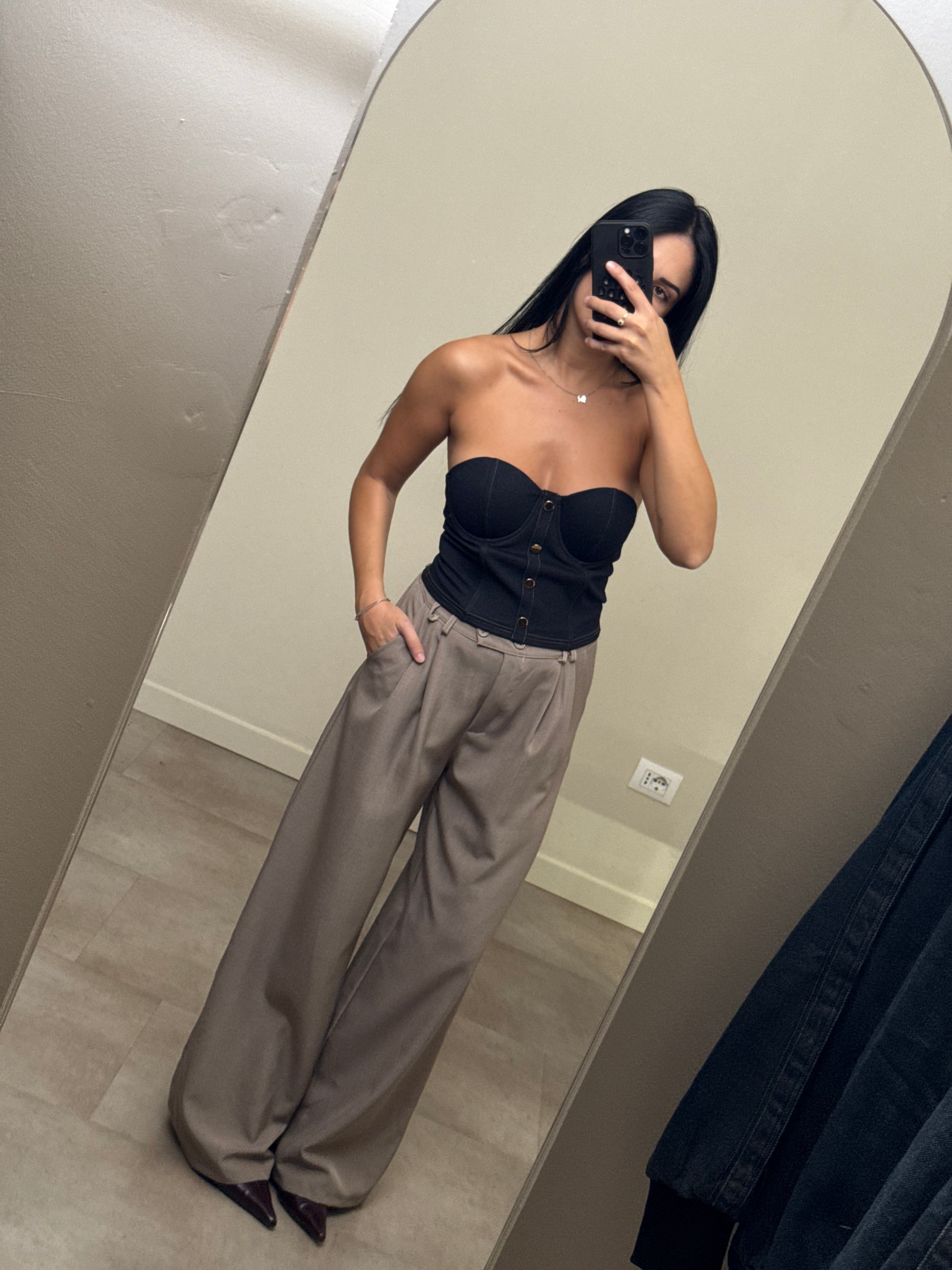 Corpetto jeans