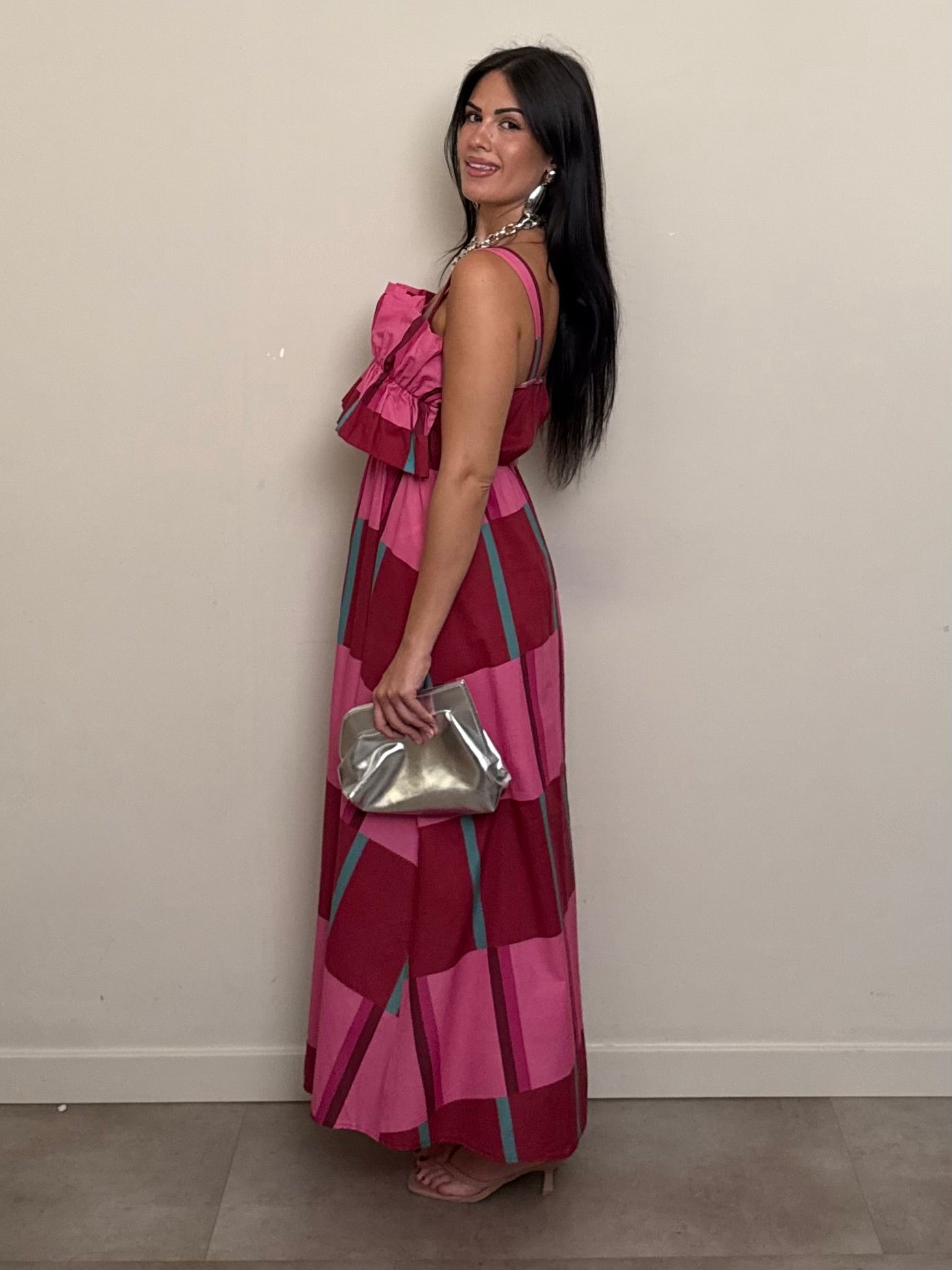 Abito fucsia
