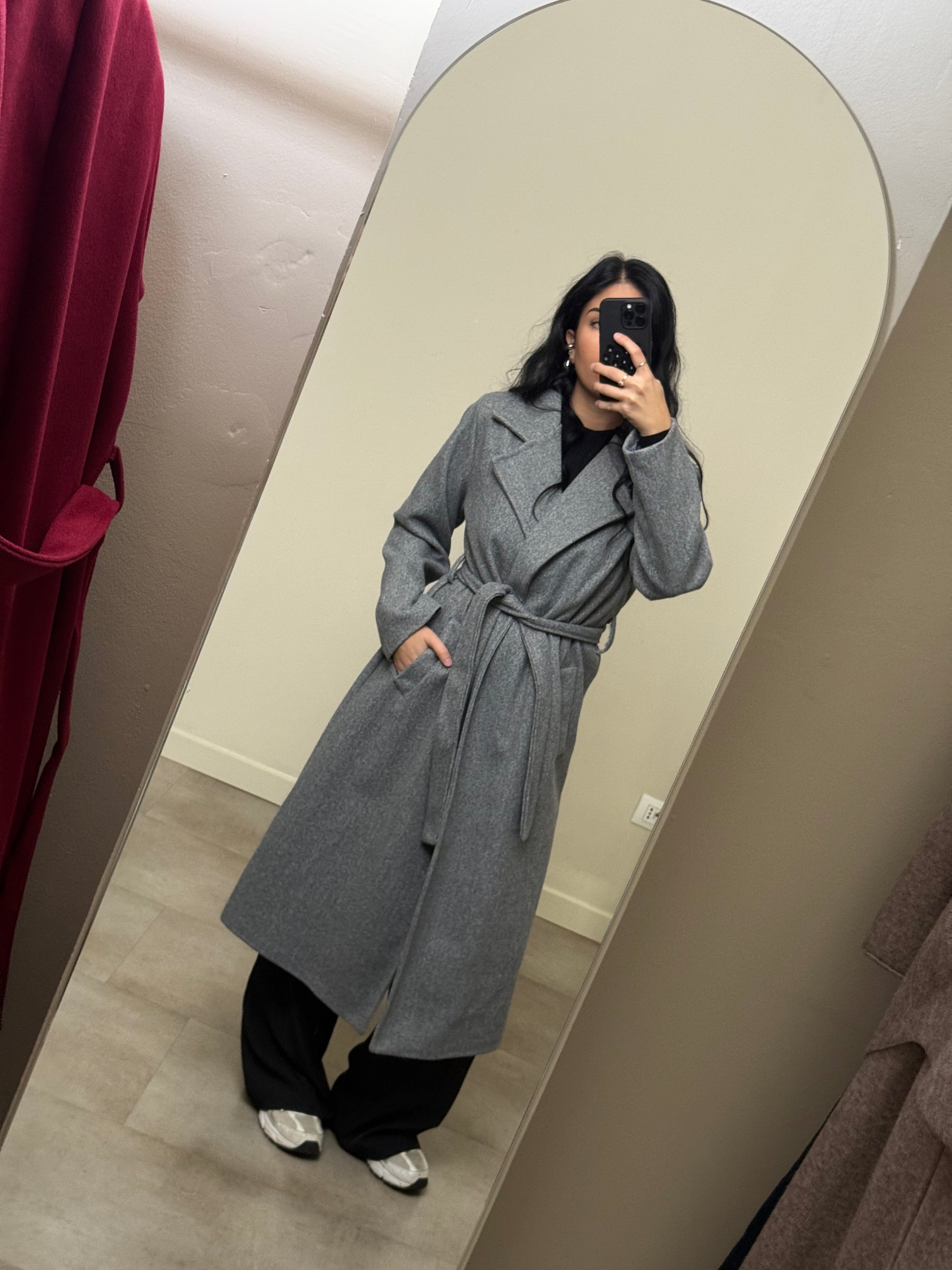 Cappotto cintura