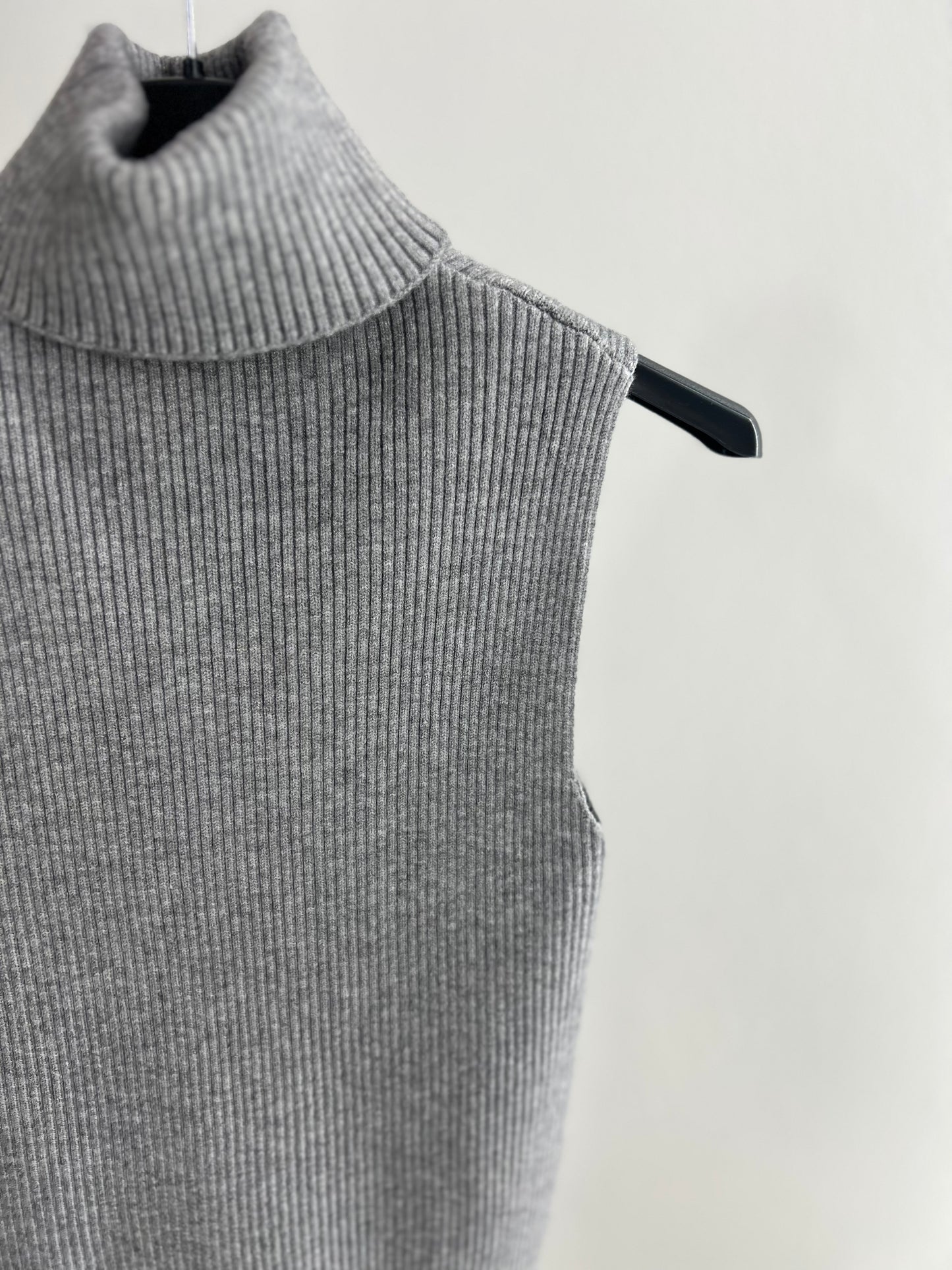 Gilet collo alto