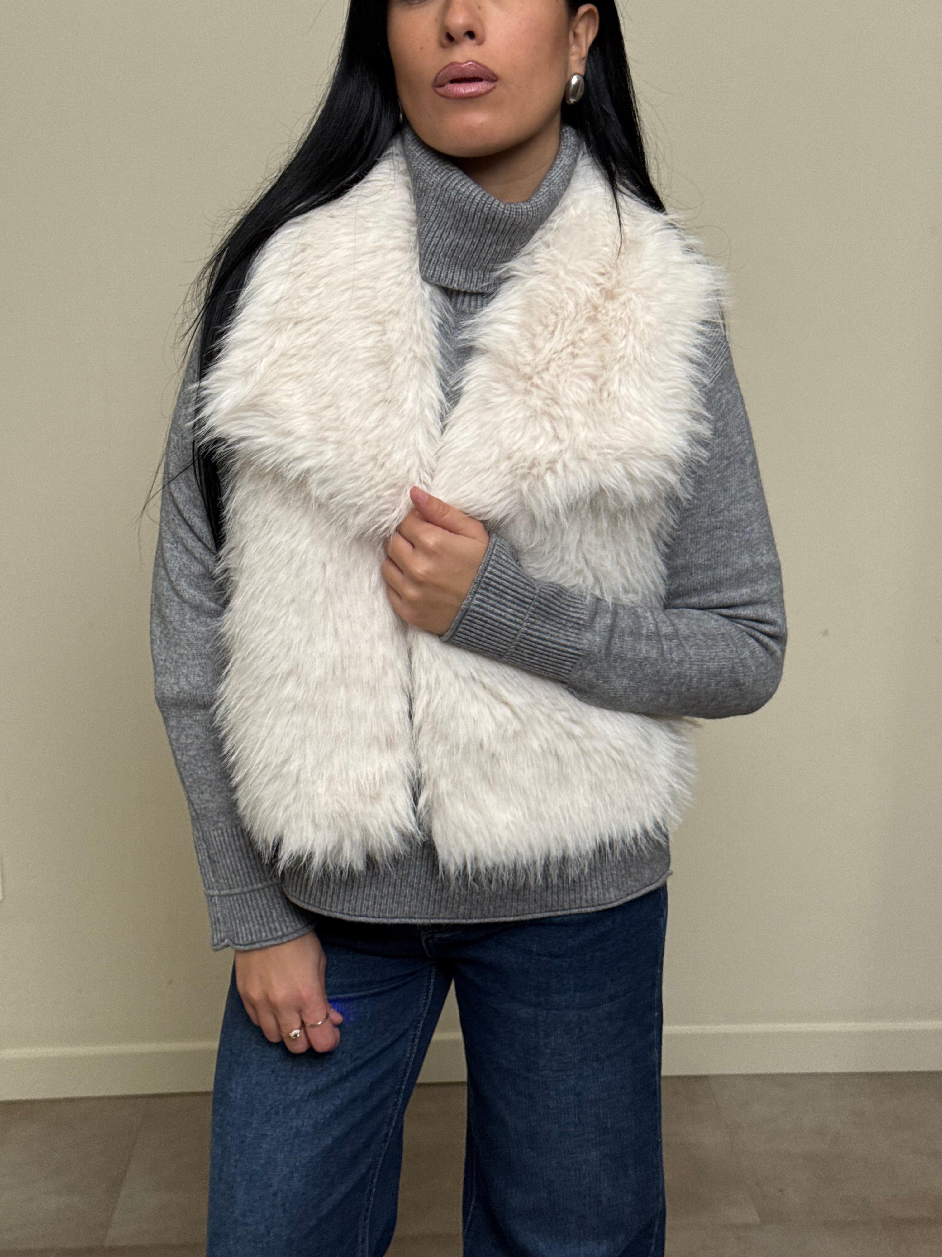 Gilet pelliccia