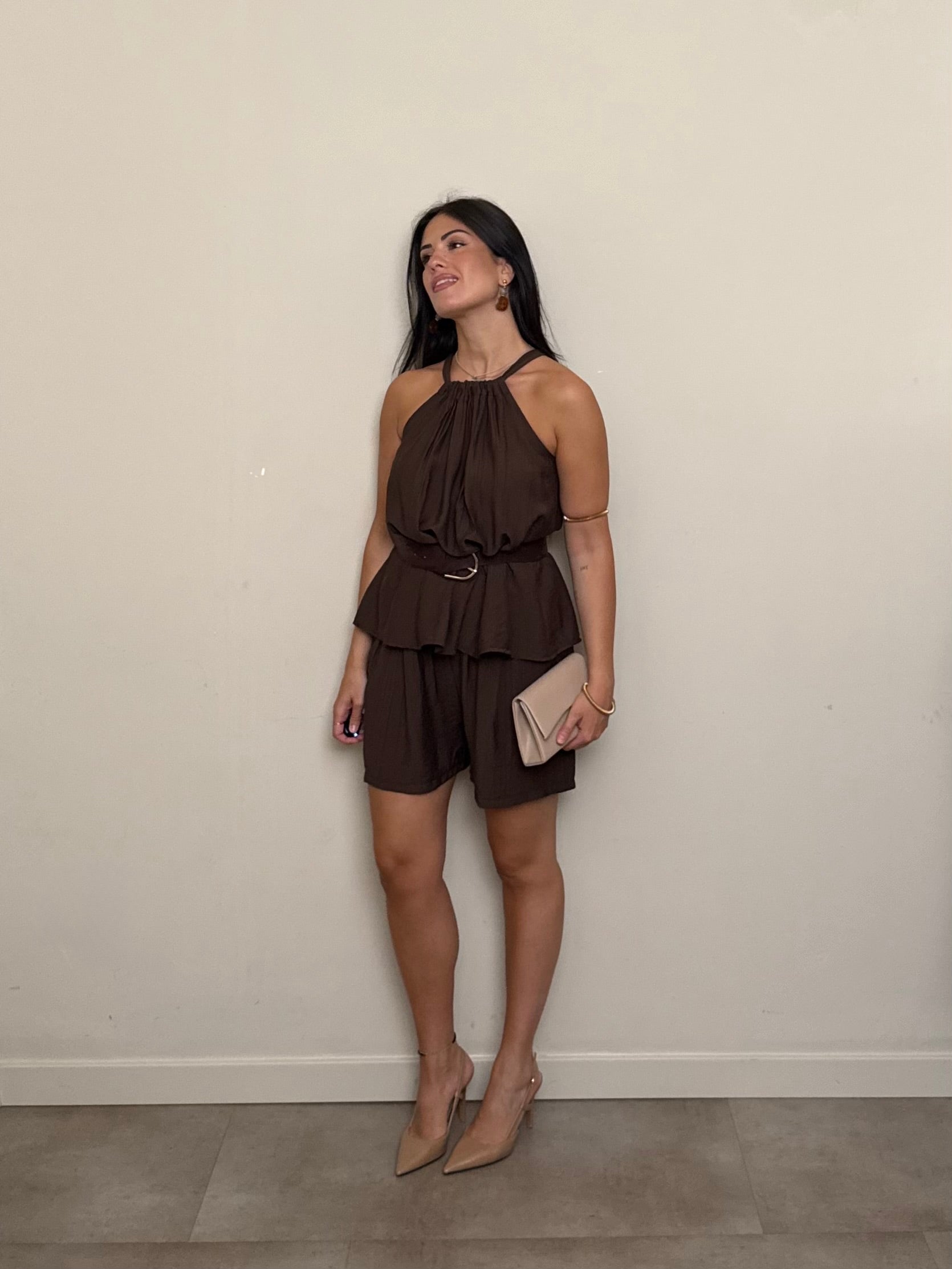 Coordinato Melany cioccolato