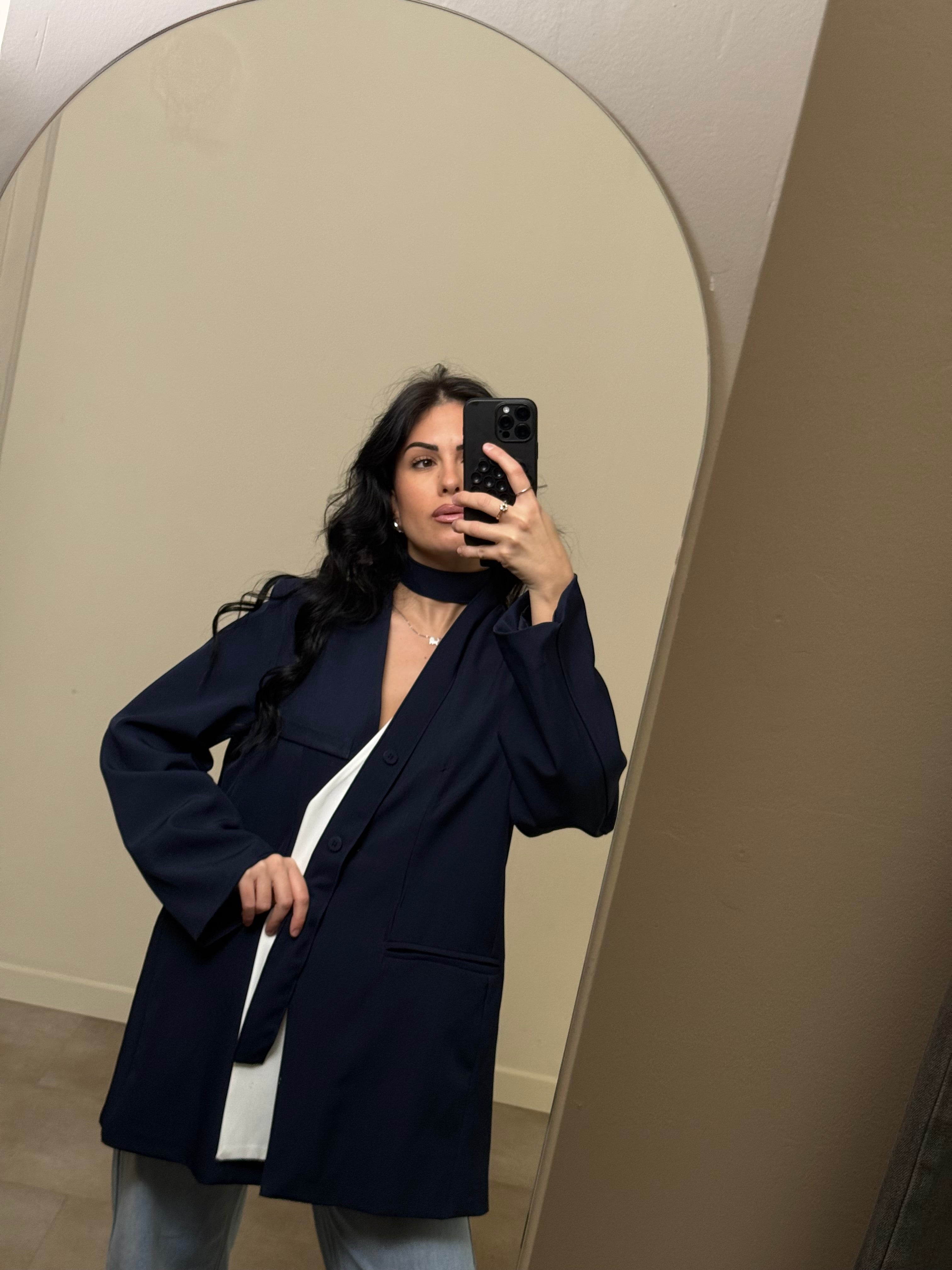 Blazer over cravatta