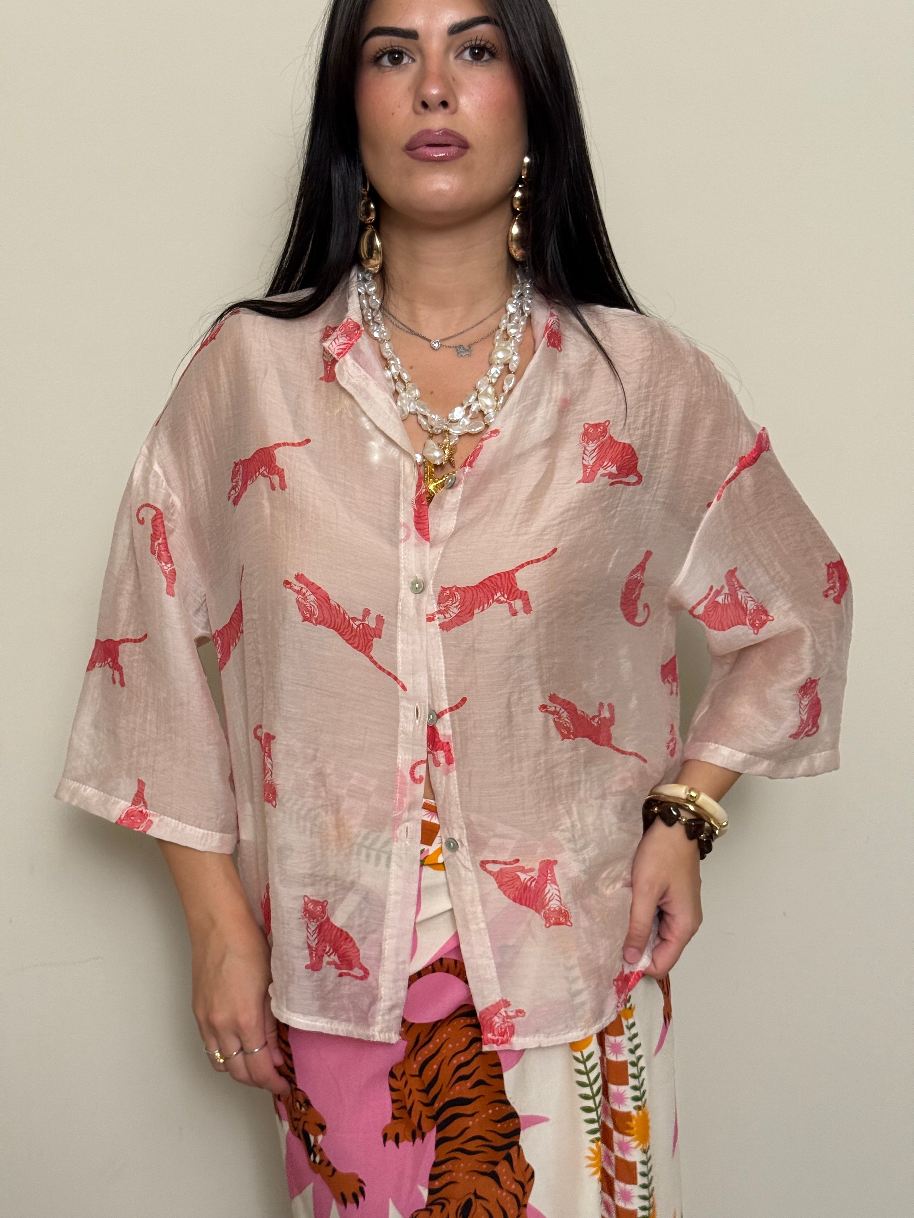 Camicia tigri