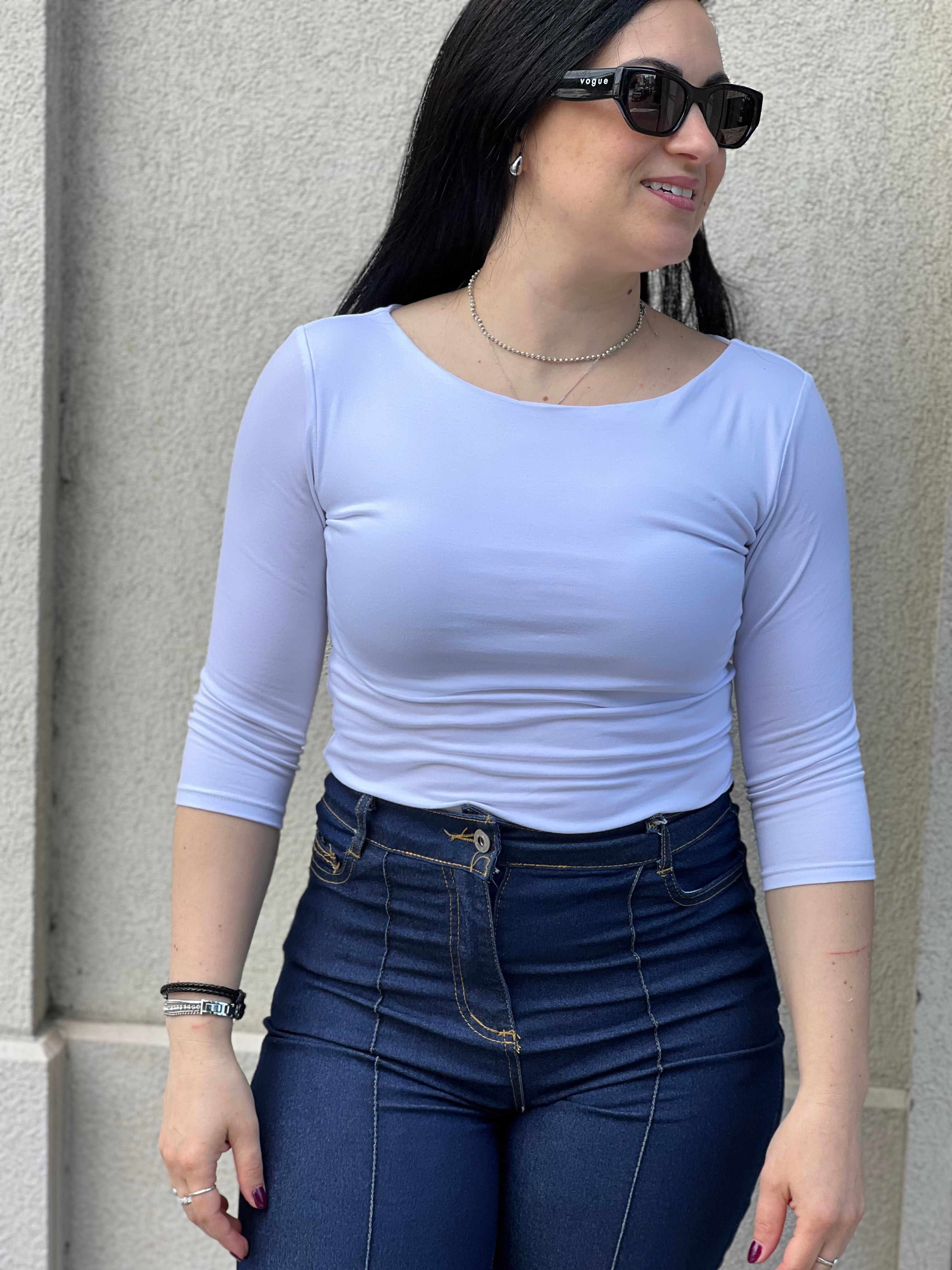 Maglia basic 3/4