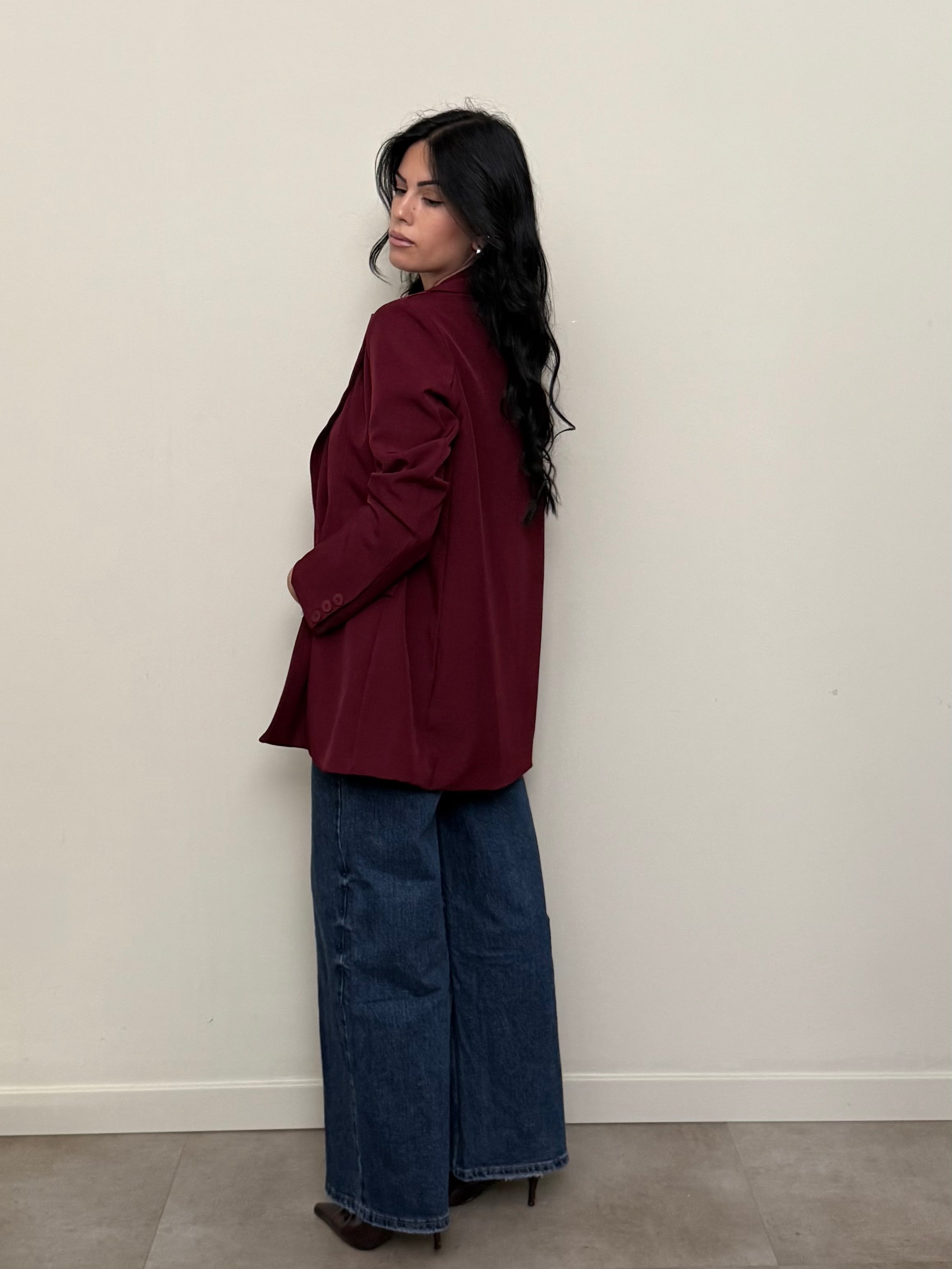 Blazer basic bottoni