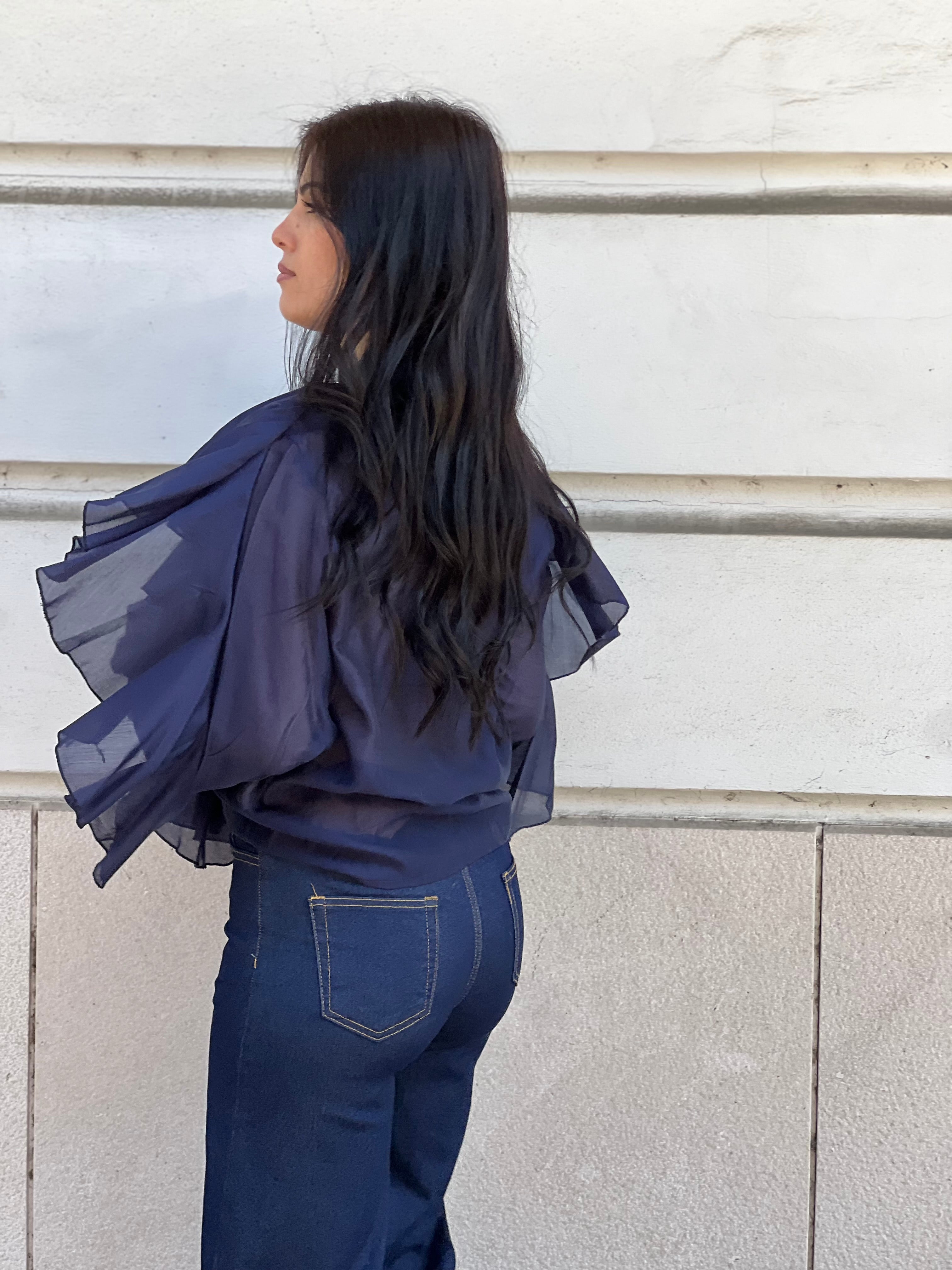 Camicia volants
