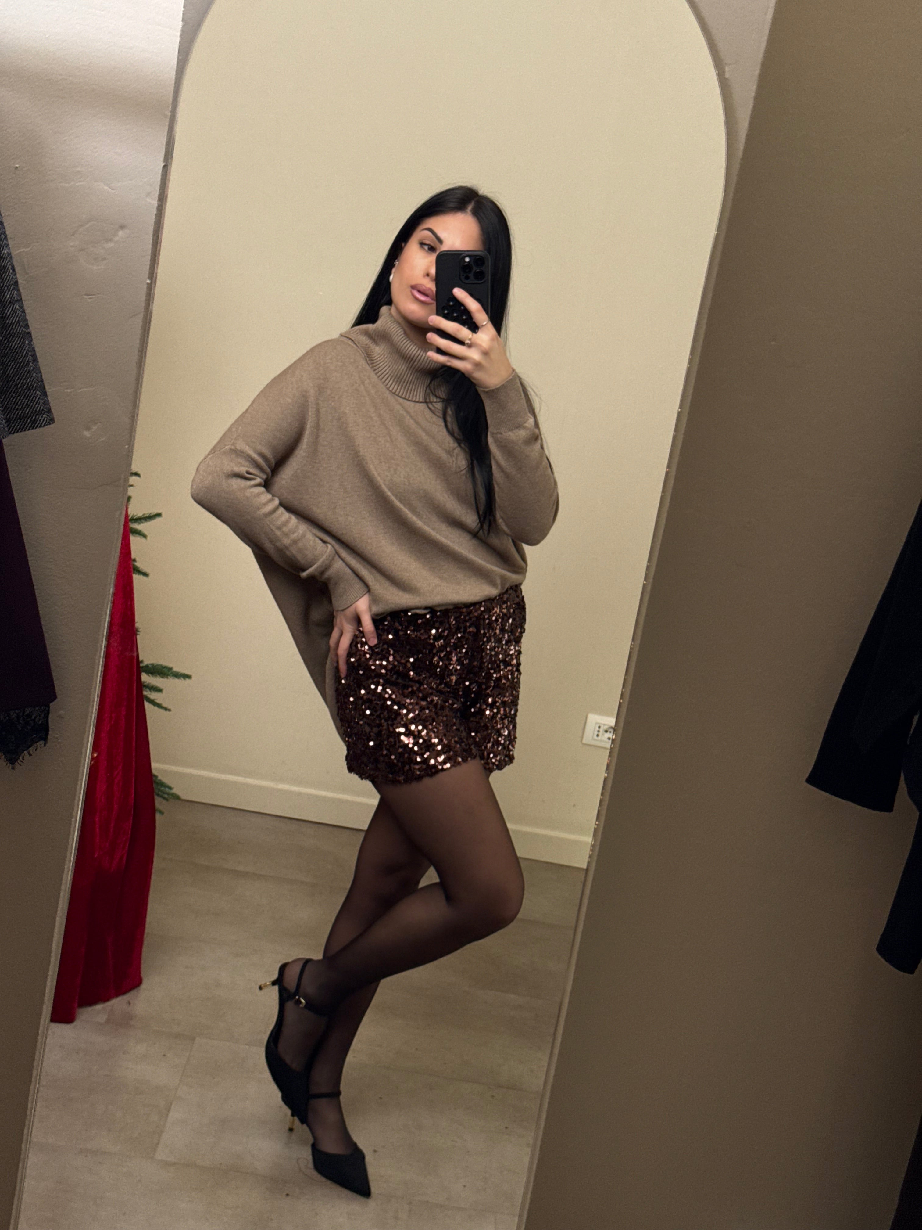 Shorts glitter