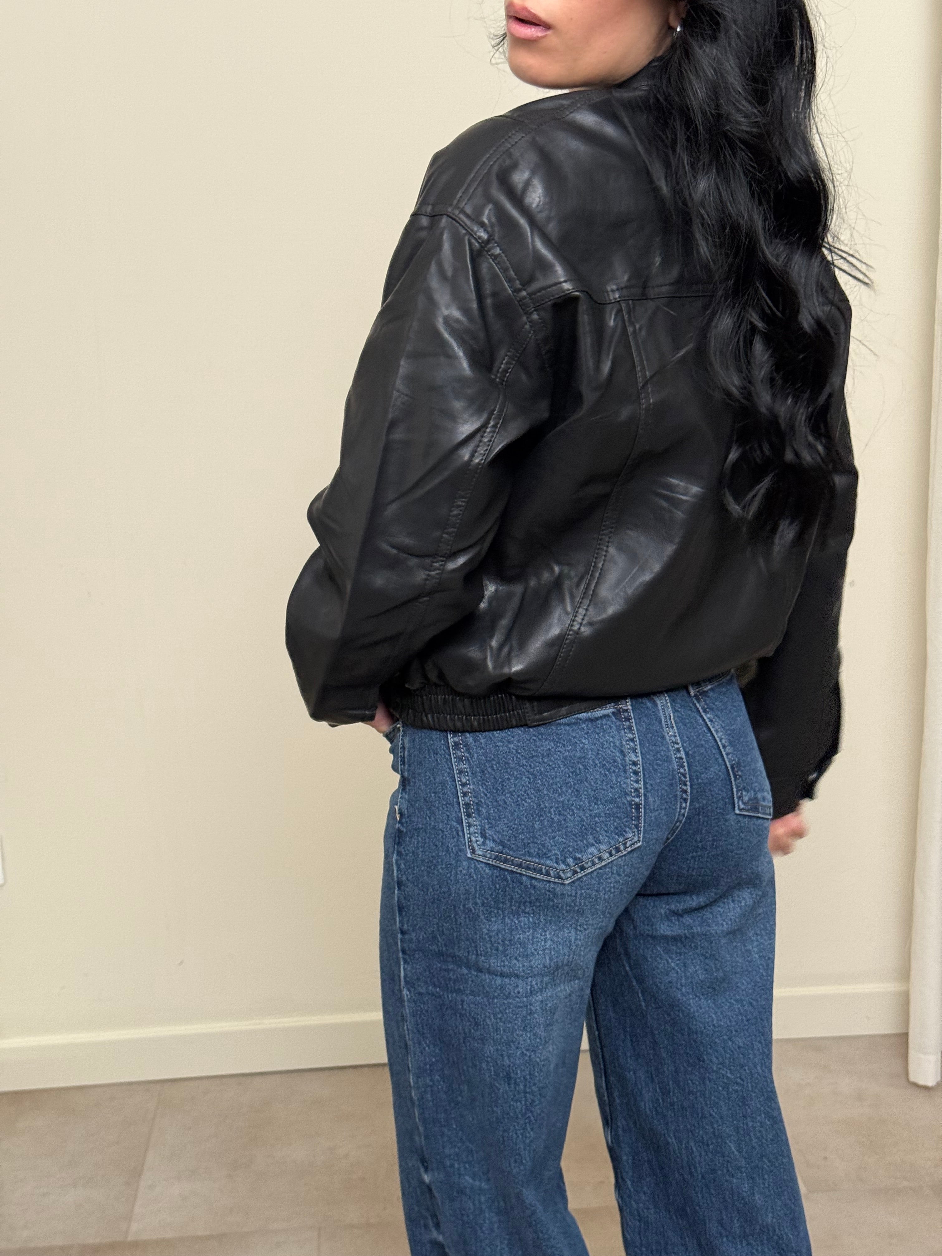 Bomber ecopelle