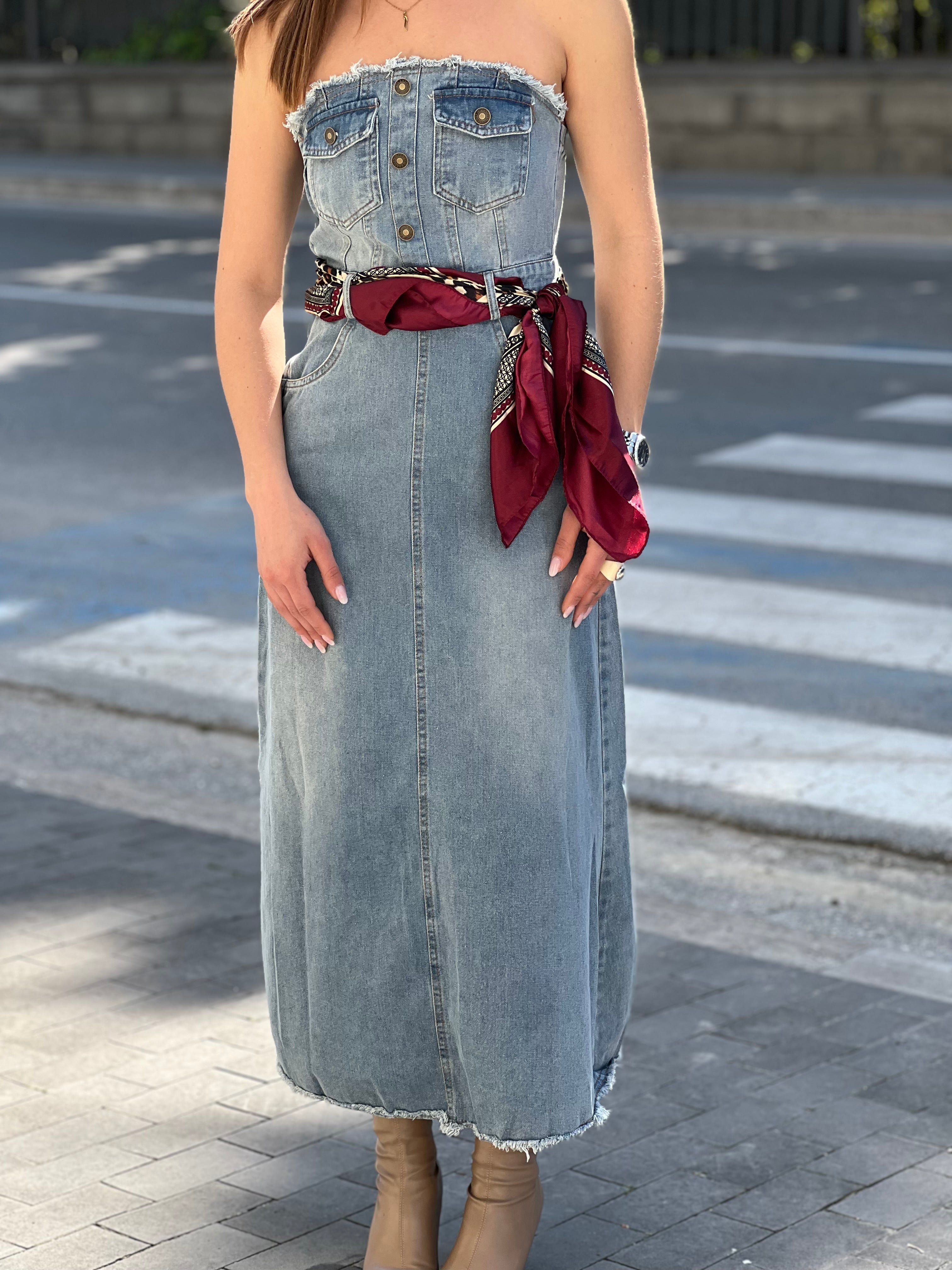 Dress tubino jeans