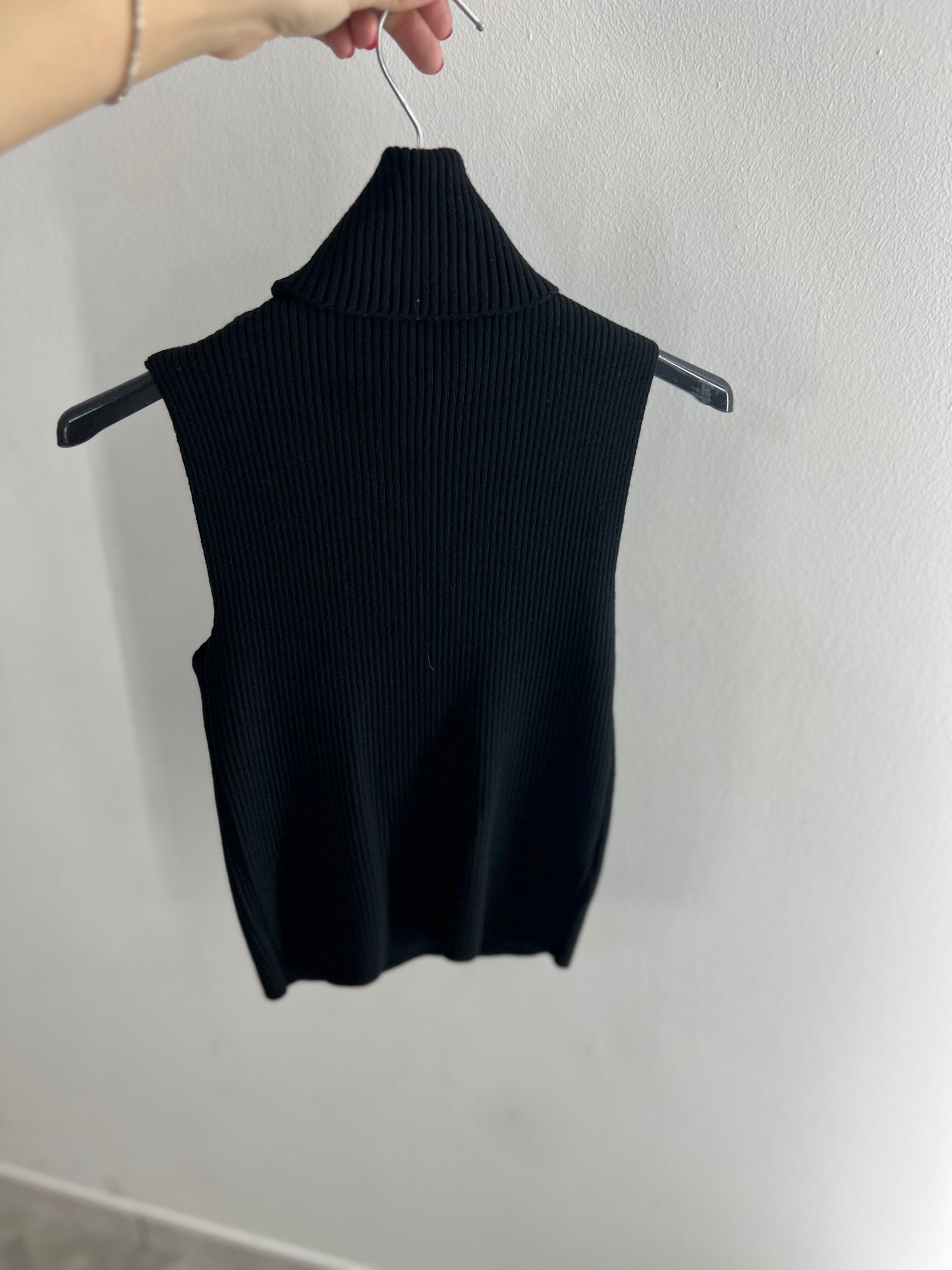 Gilet collo alto