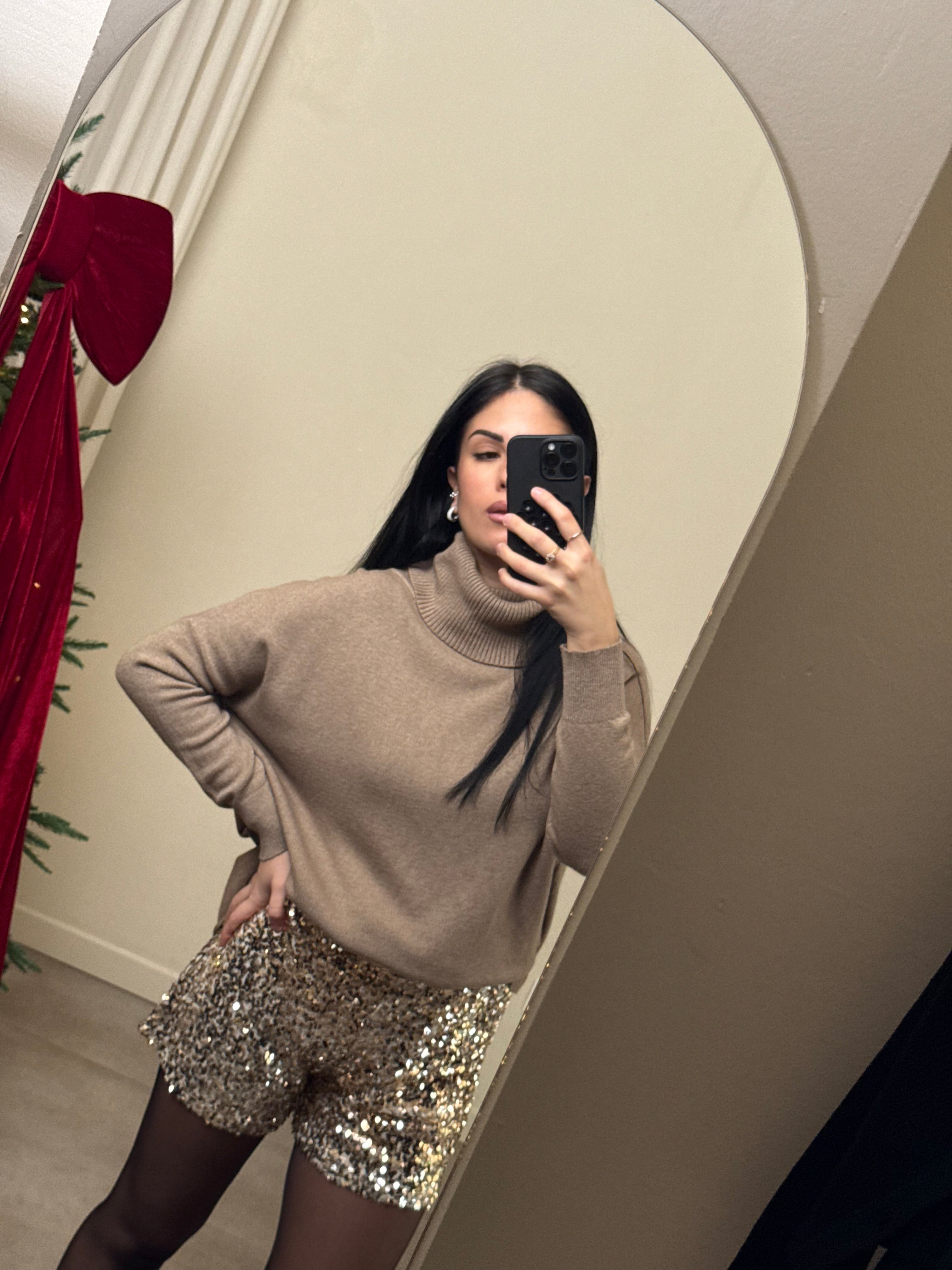 Shorts glitter