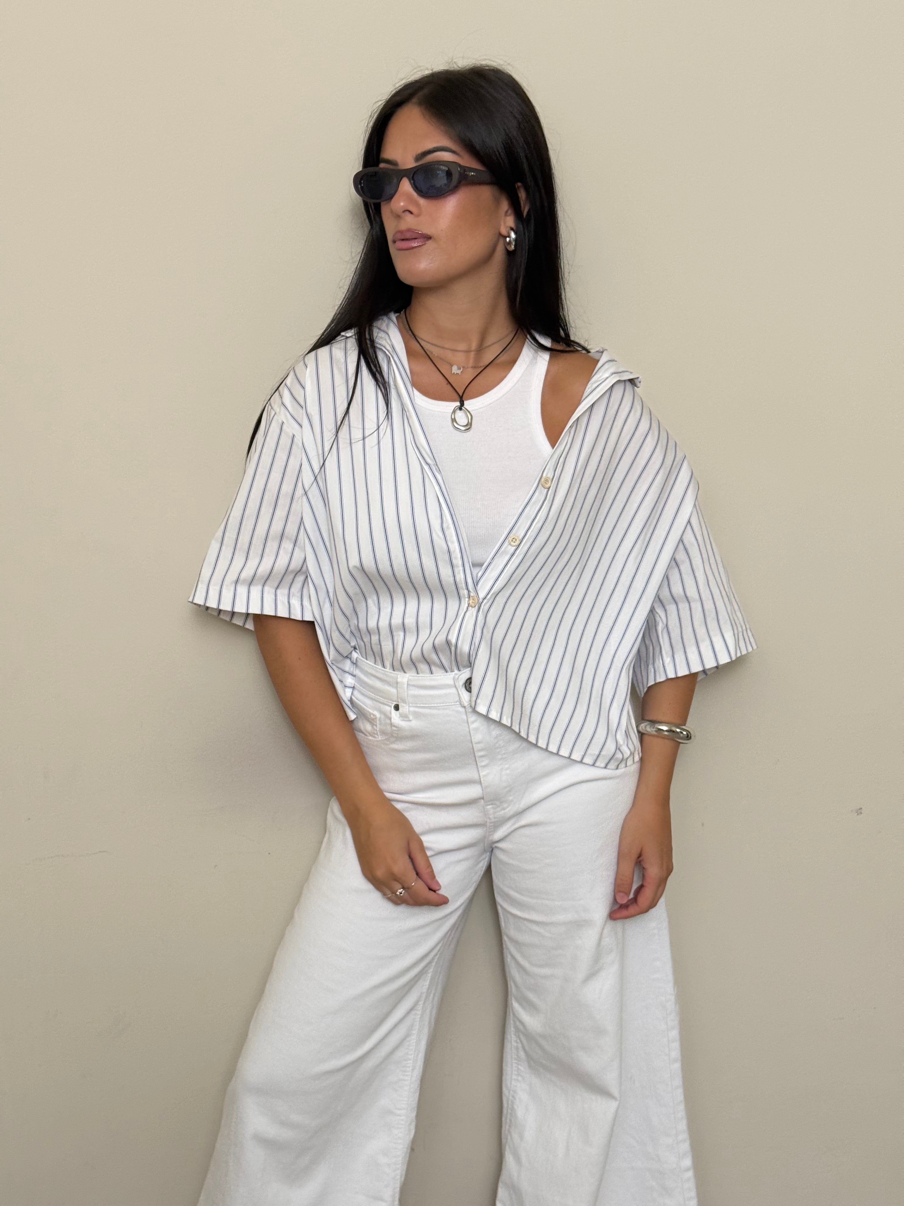 Camicia a righe
