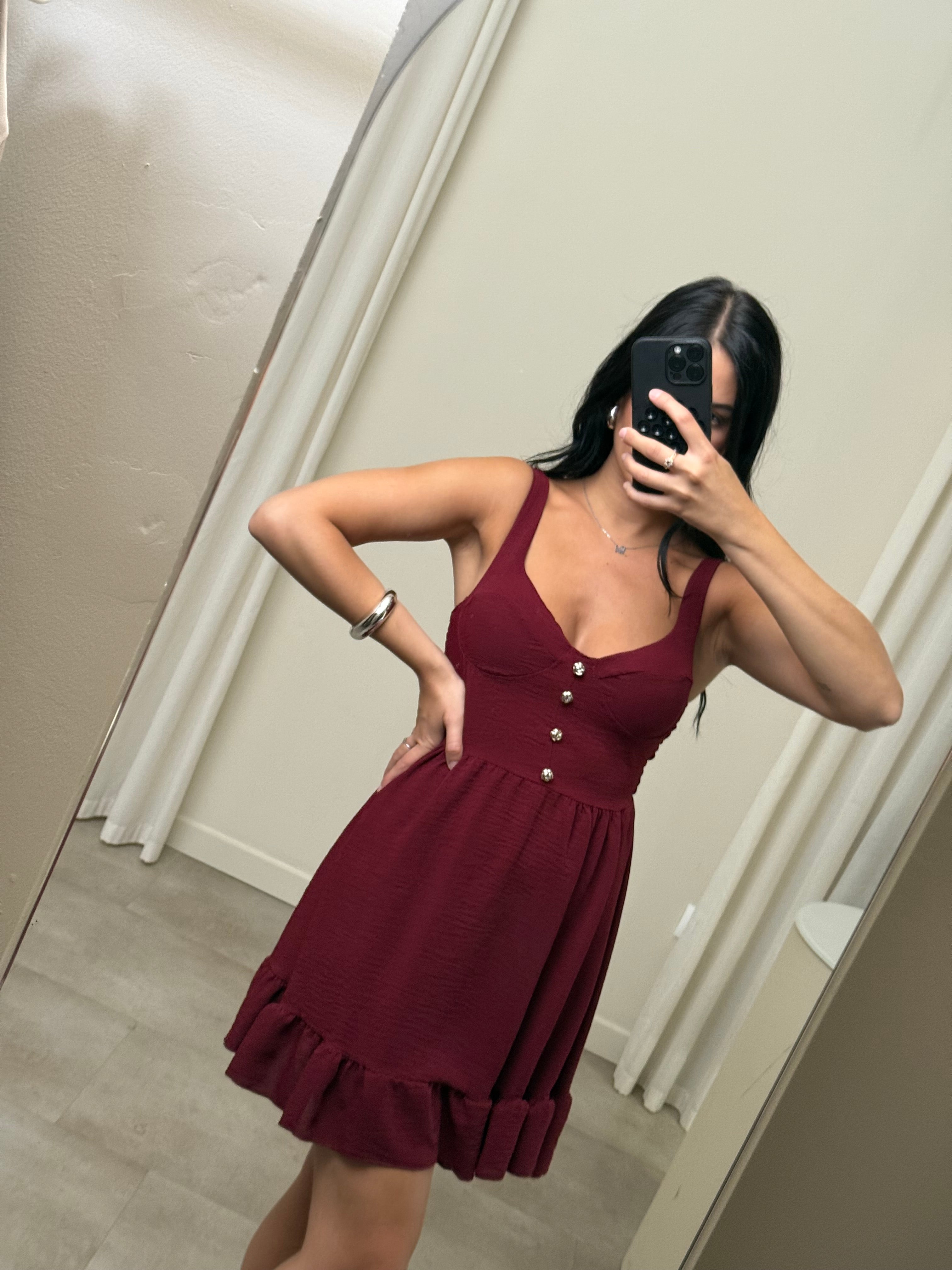 Mini dress coppe