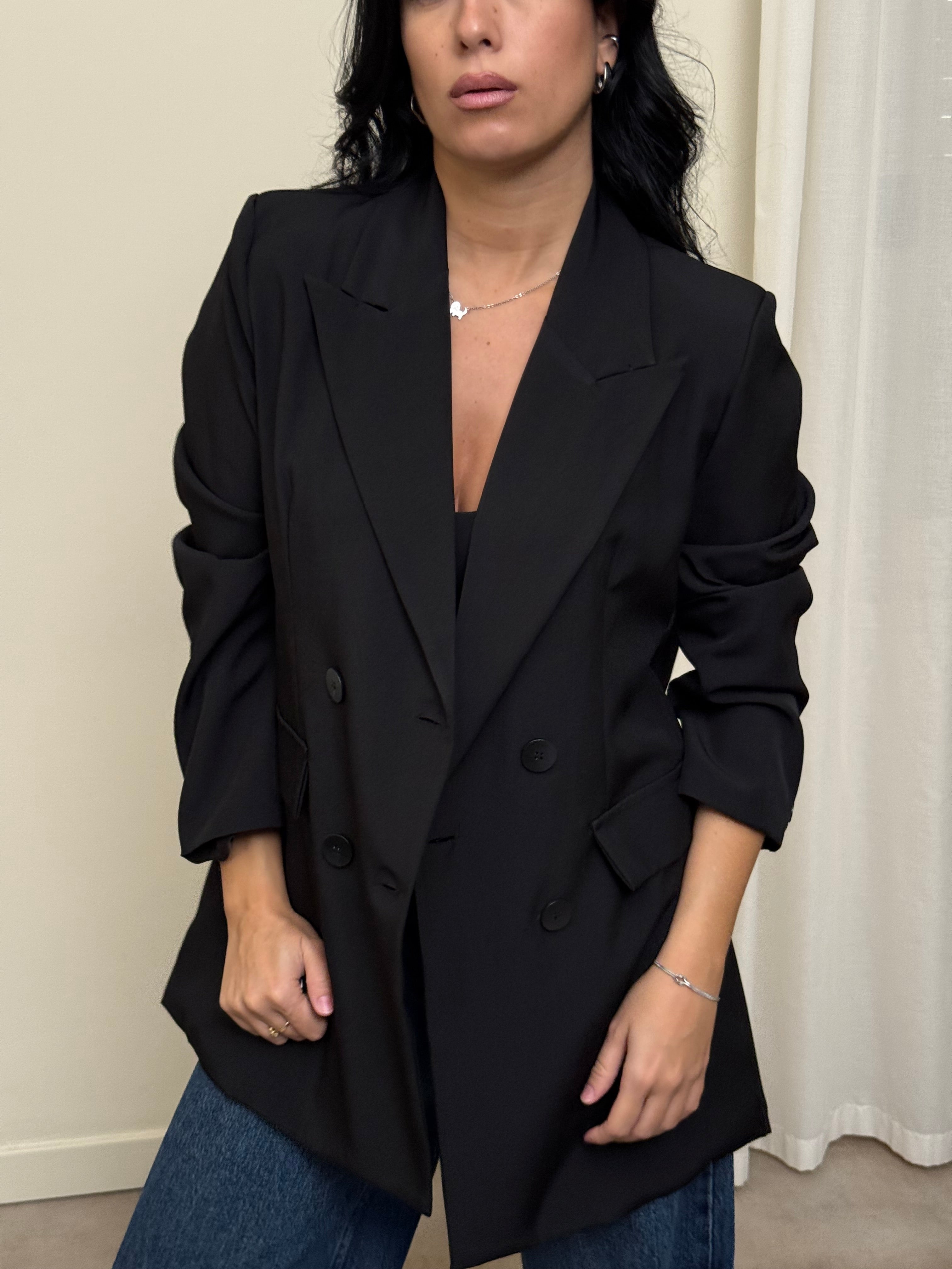 Blazer basic bottoni
