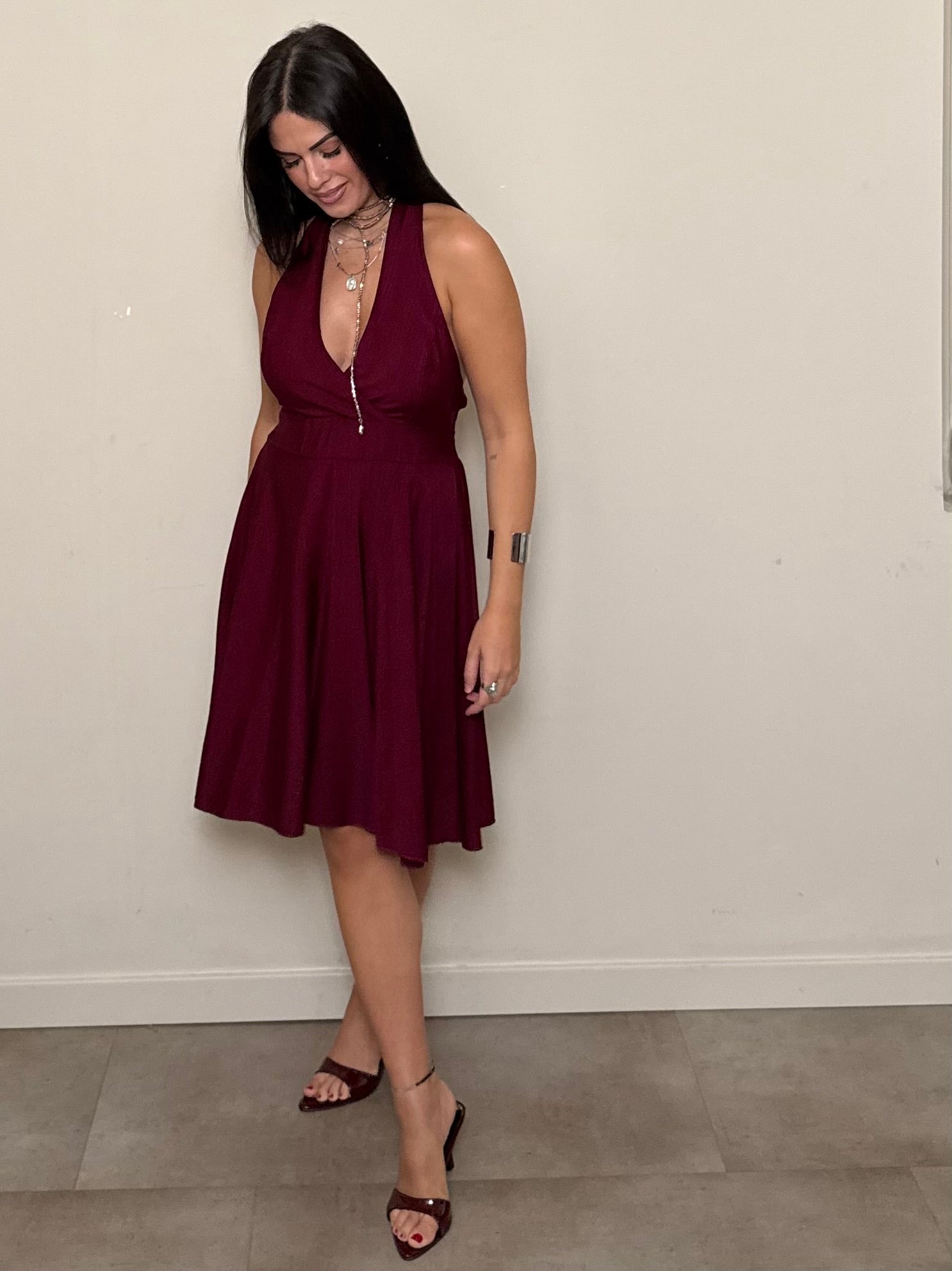 Dress bordeaux