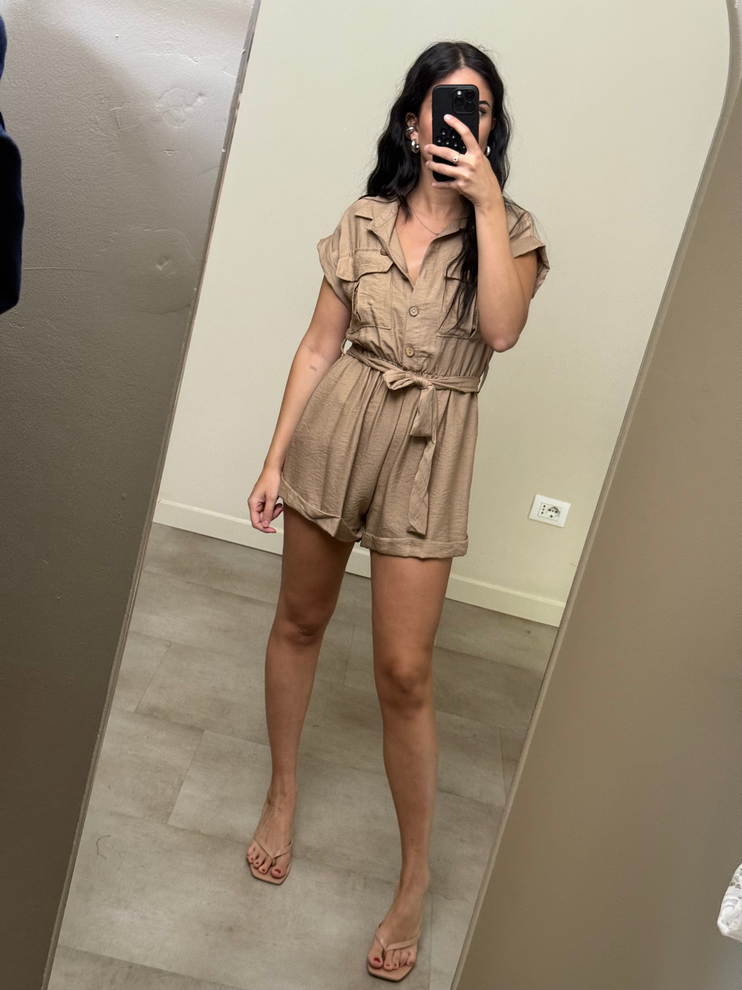 Mini tuta bottoni