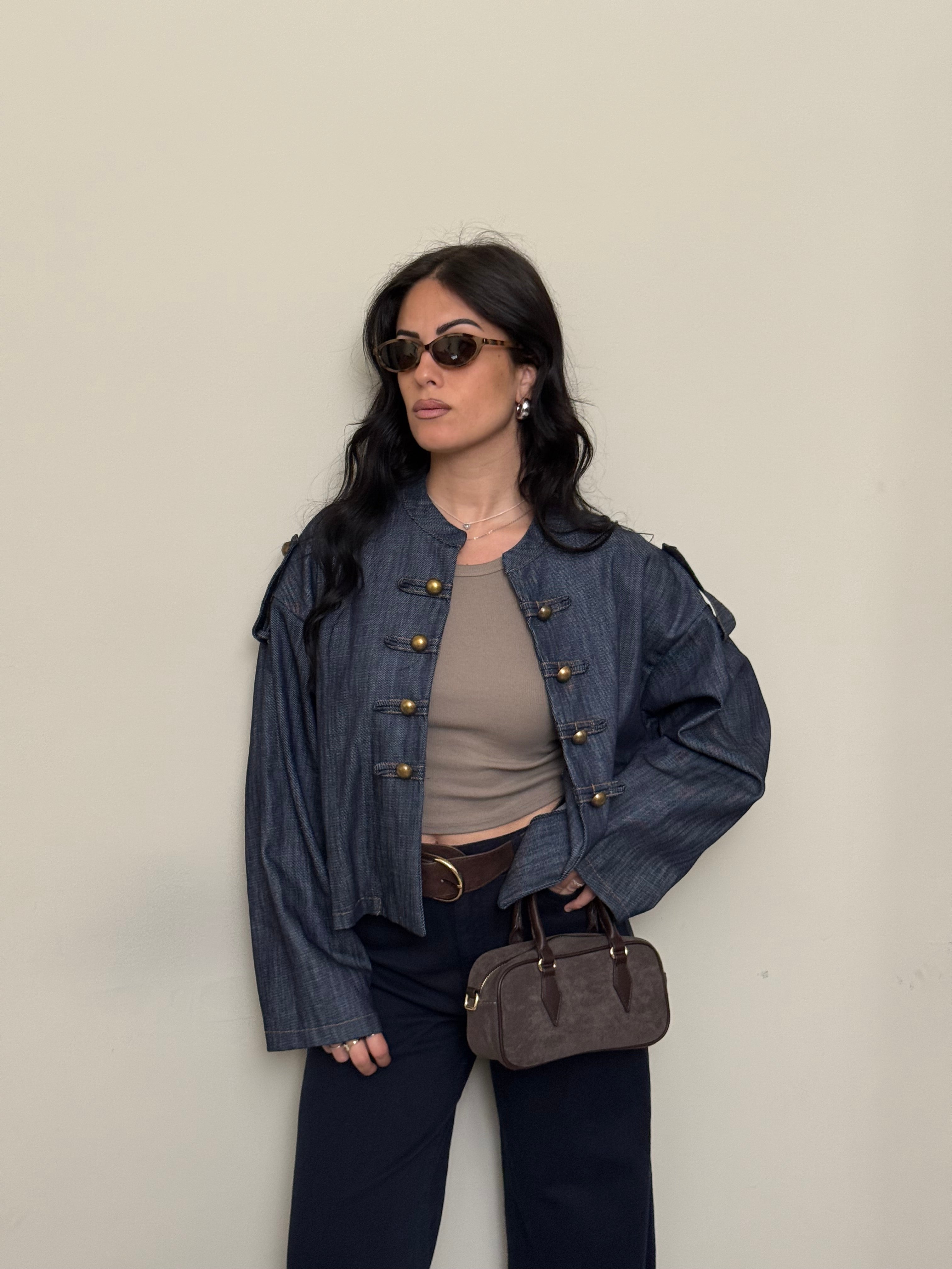 Giacca jeans capitano