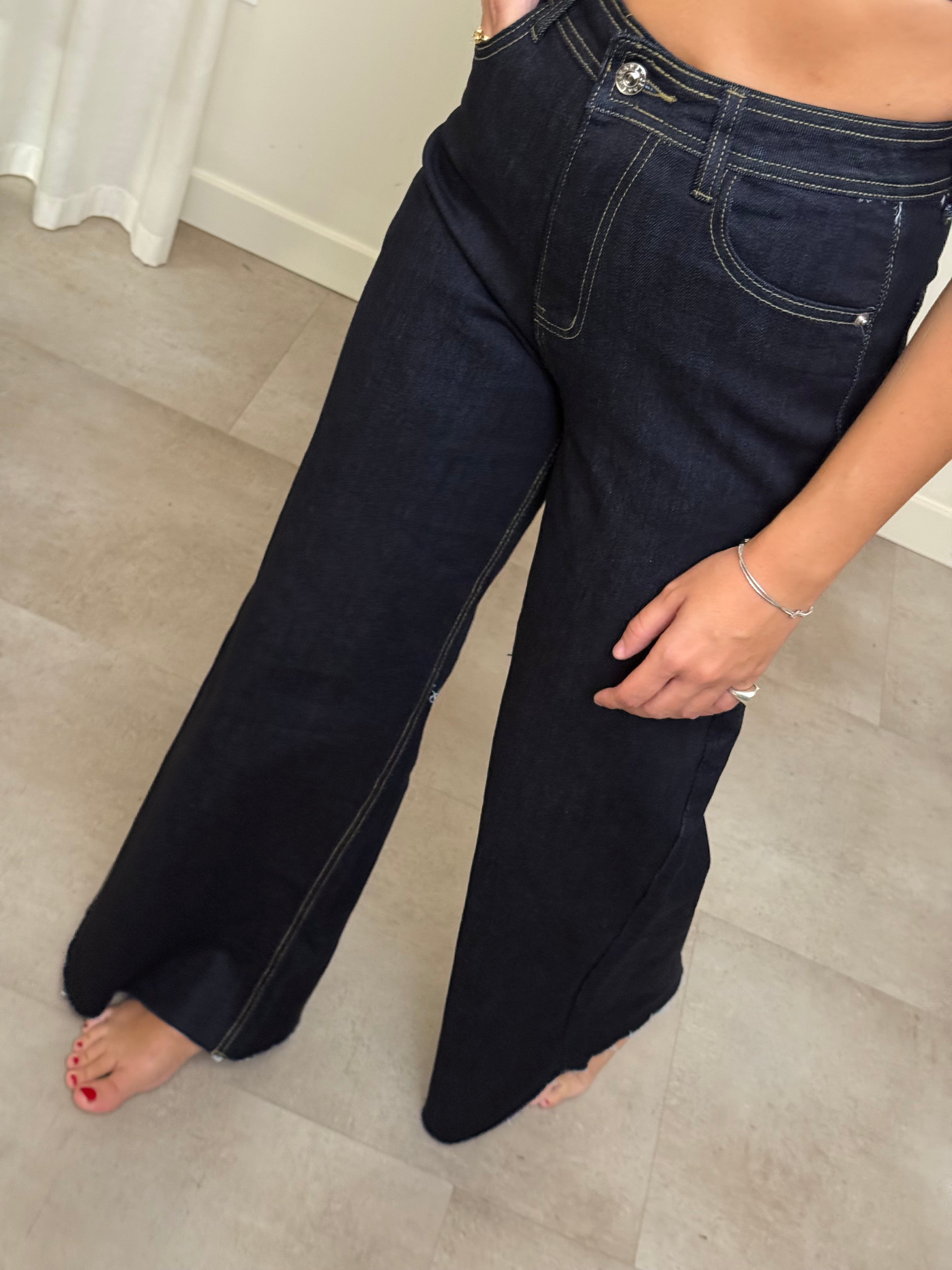 Jeans palazzo basic