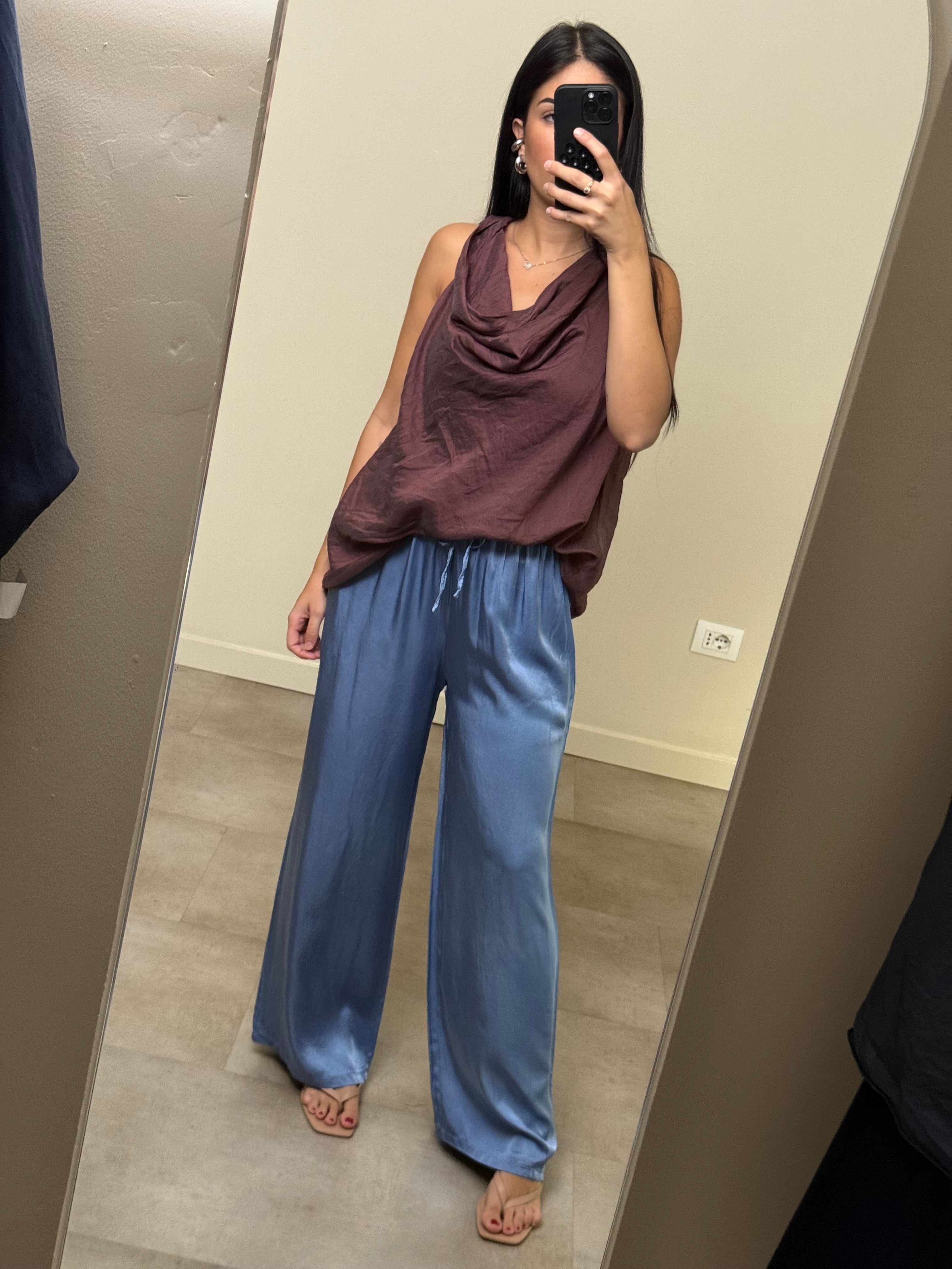 Pantalone 100% viscosa