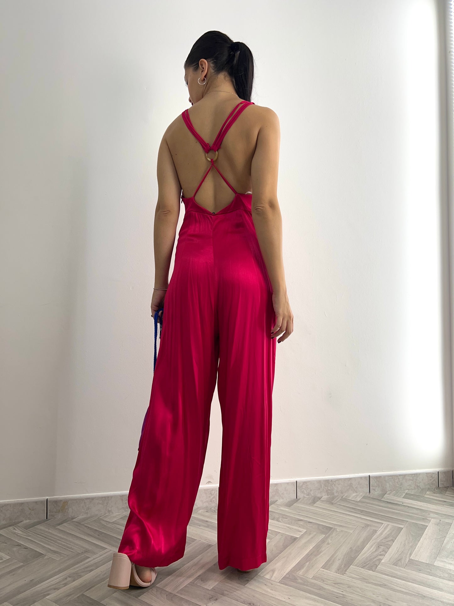 Jumpsuit fucsia