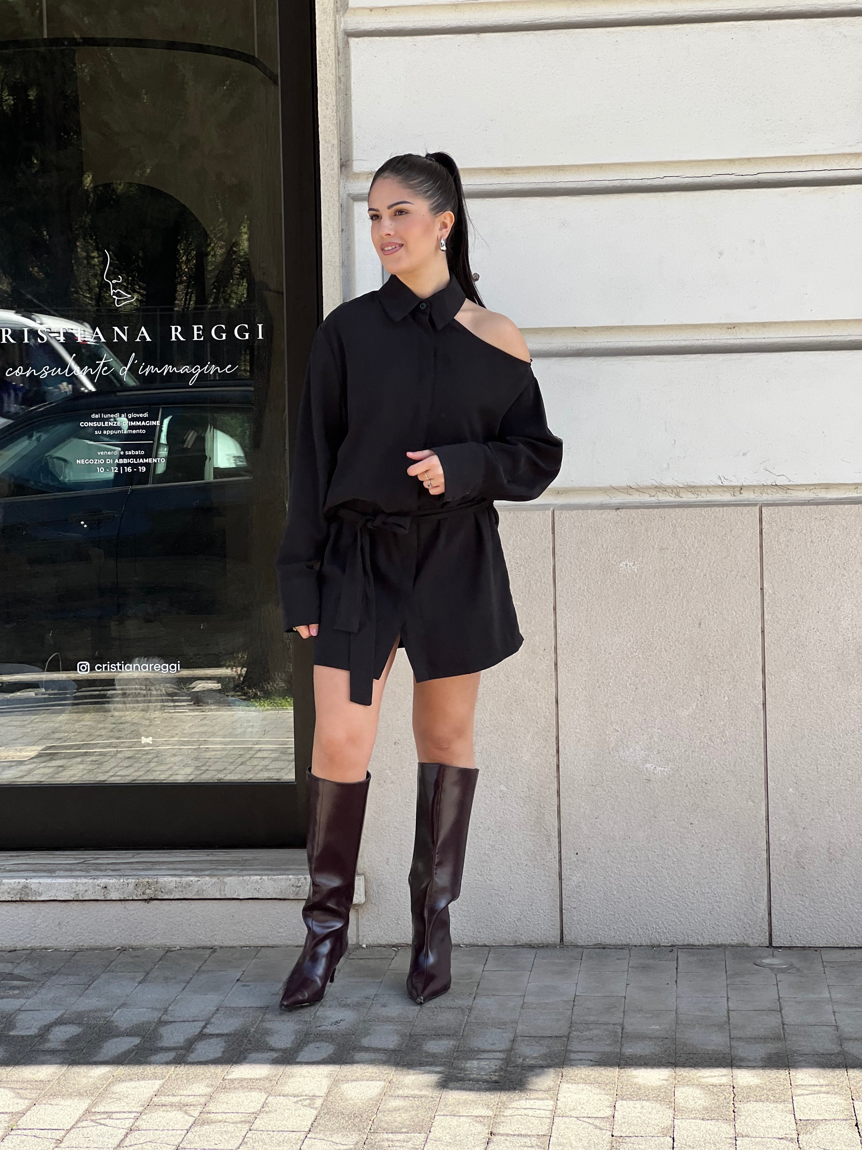 Abito camicia cut Lumina