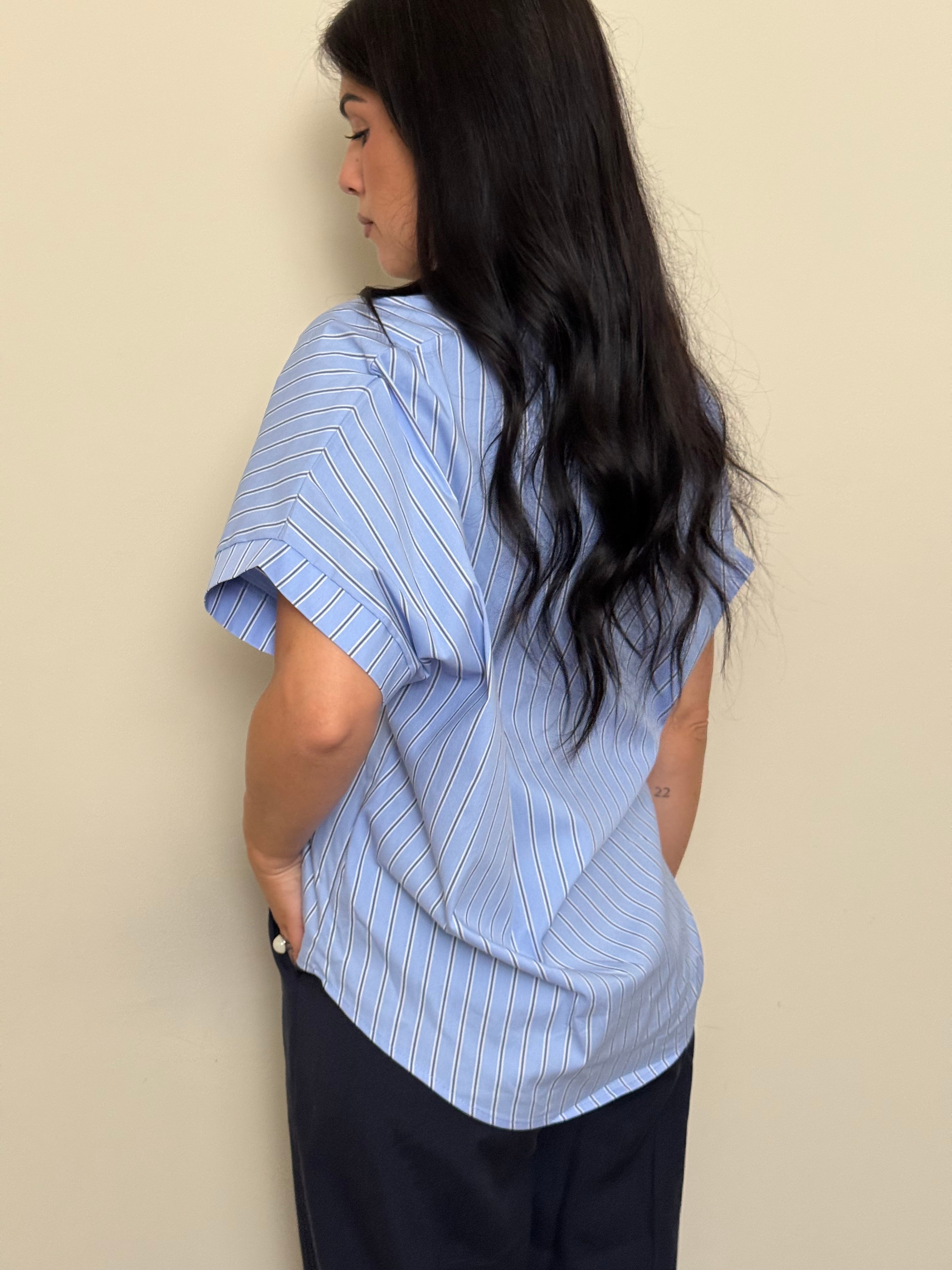 Camicia a righe