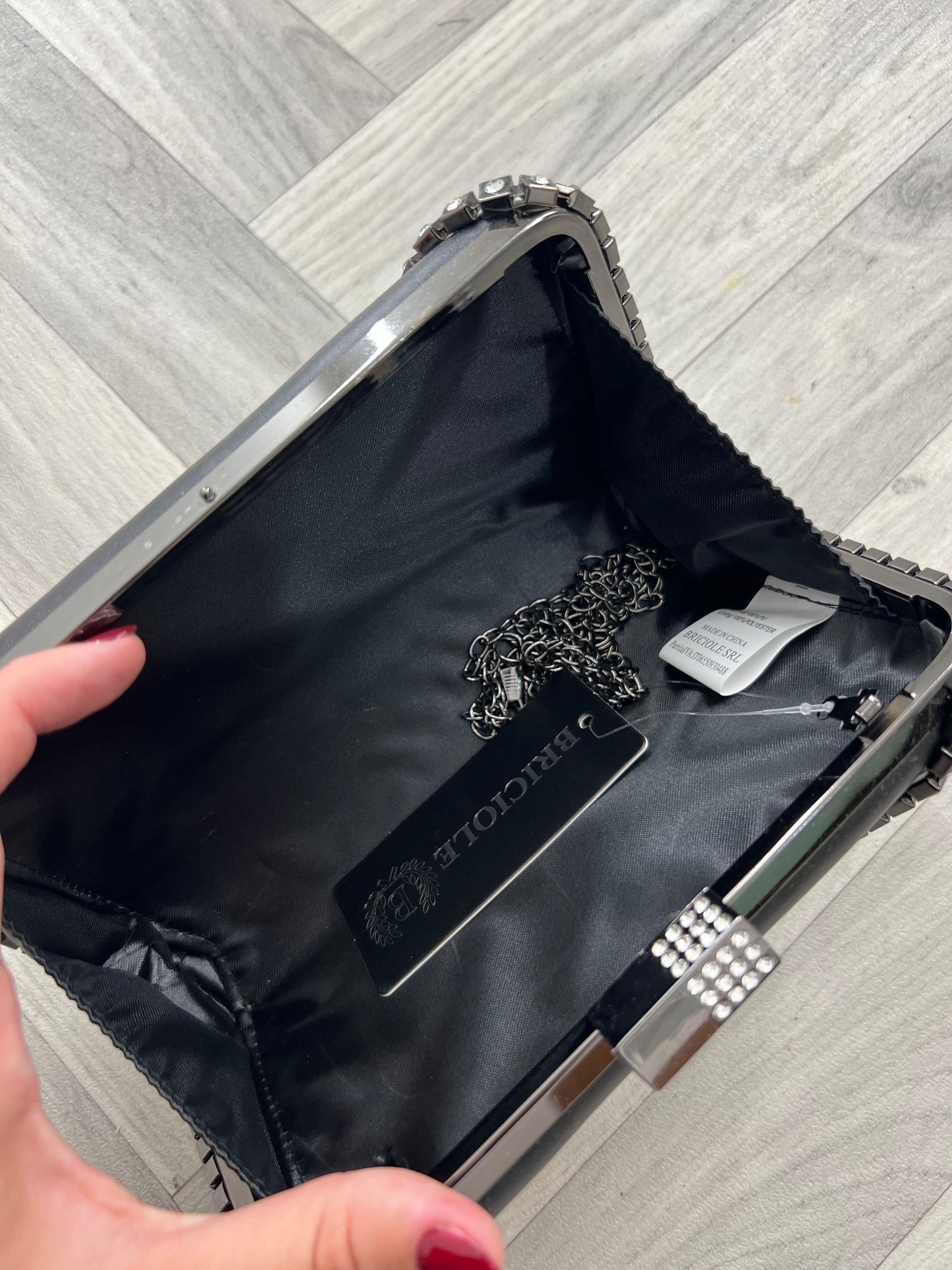 Pochette strass