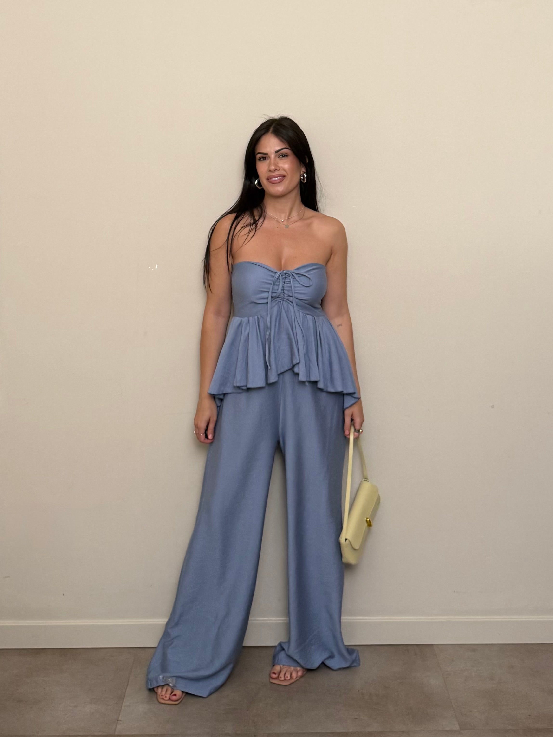 Jumpsuit Miami azzurro