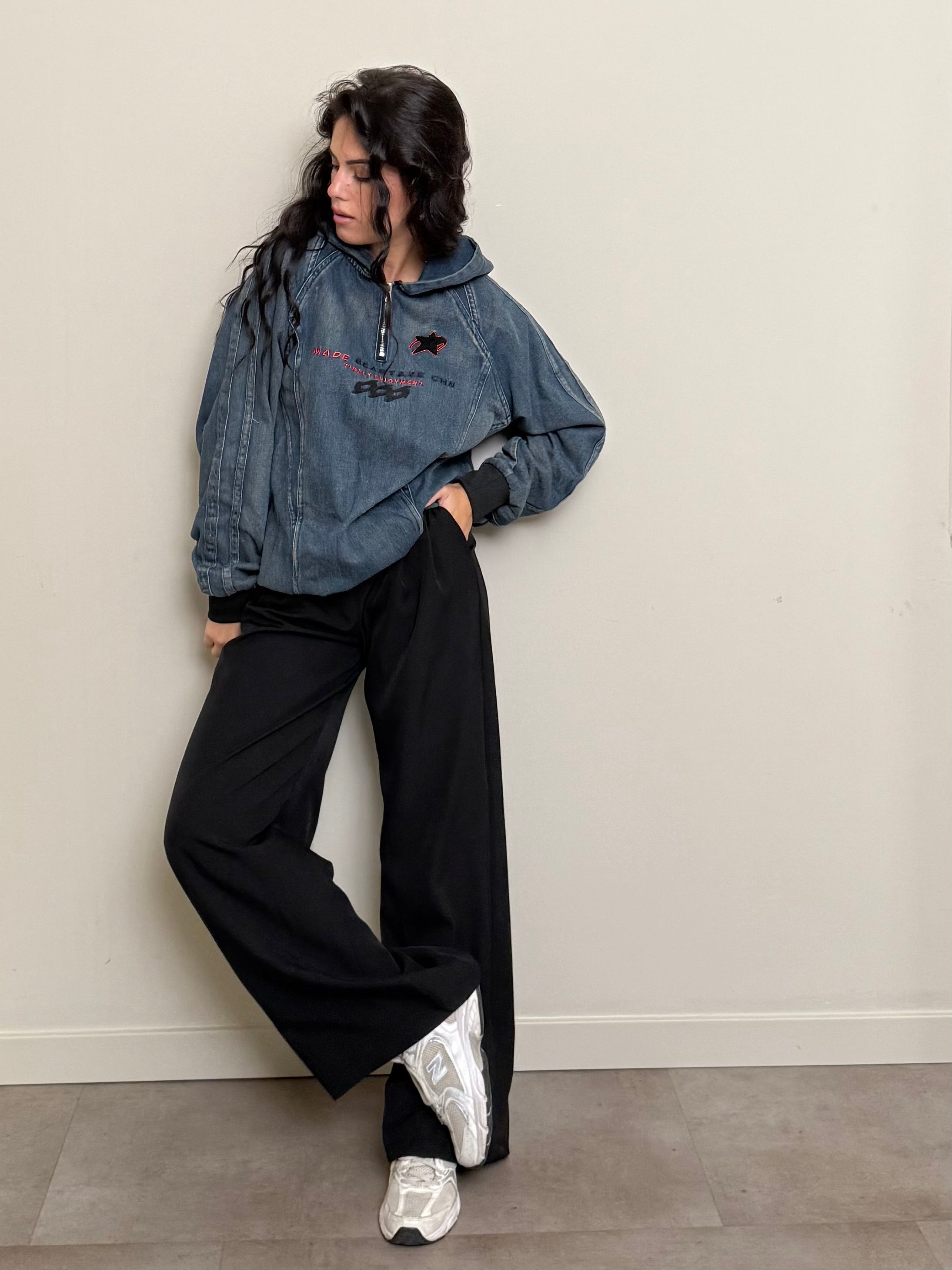 Felpa jeans