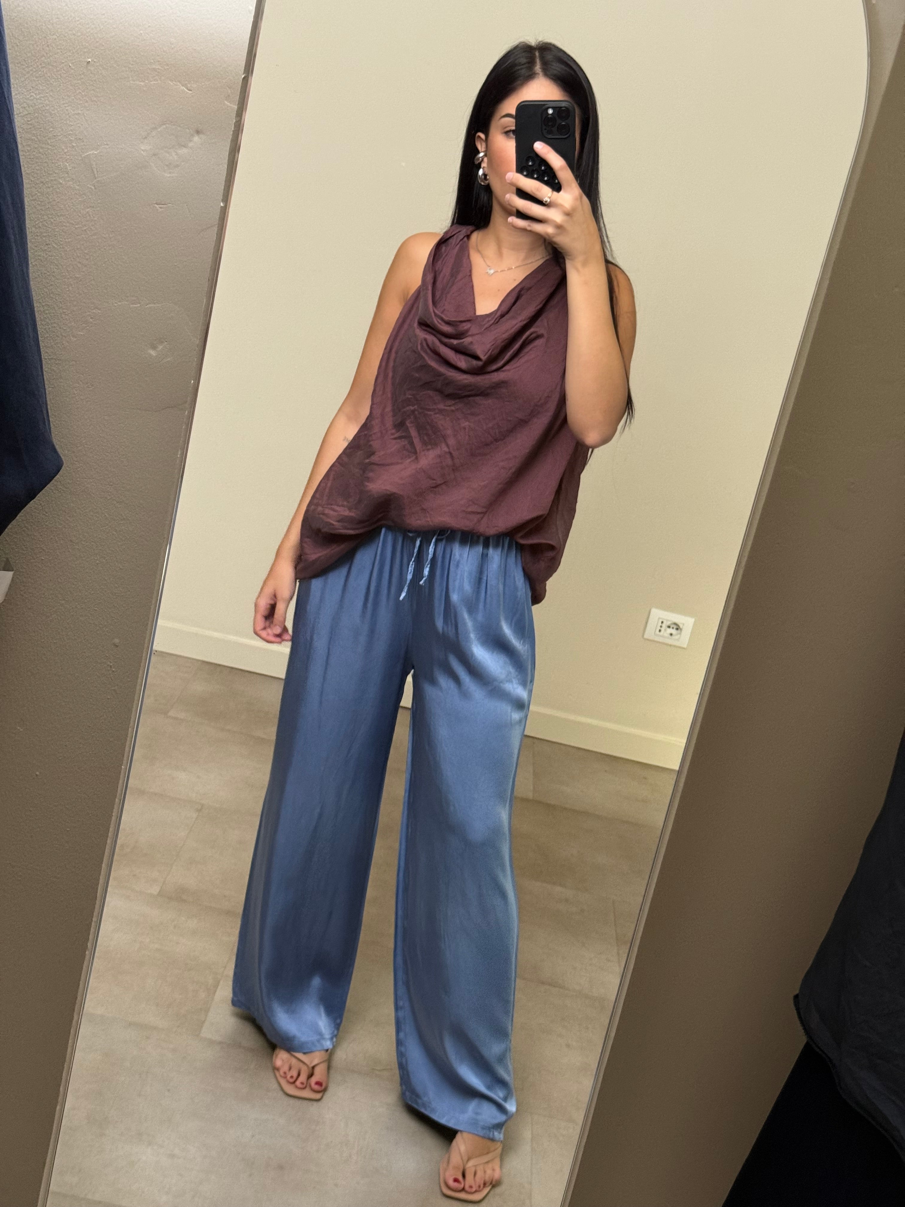 Pantalone 100% viscosa
