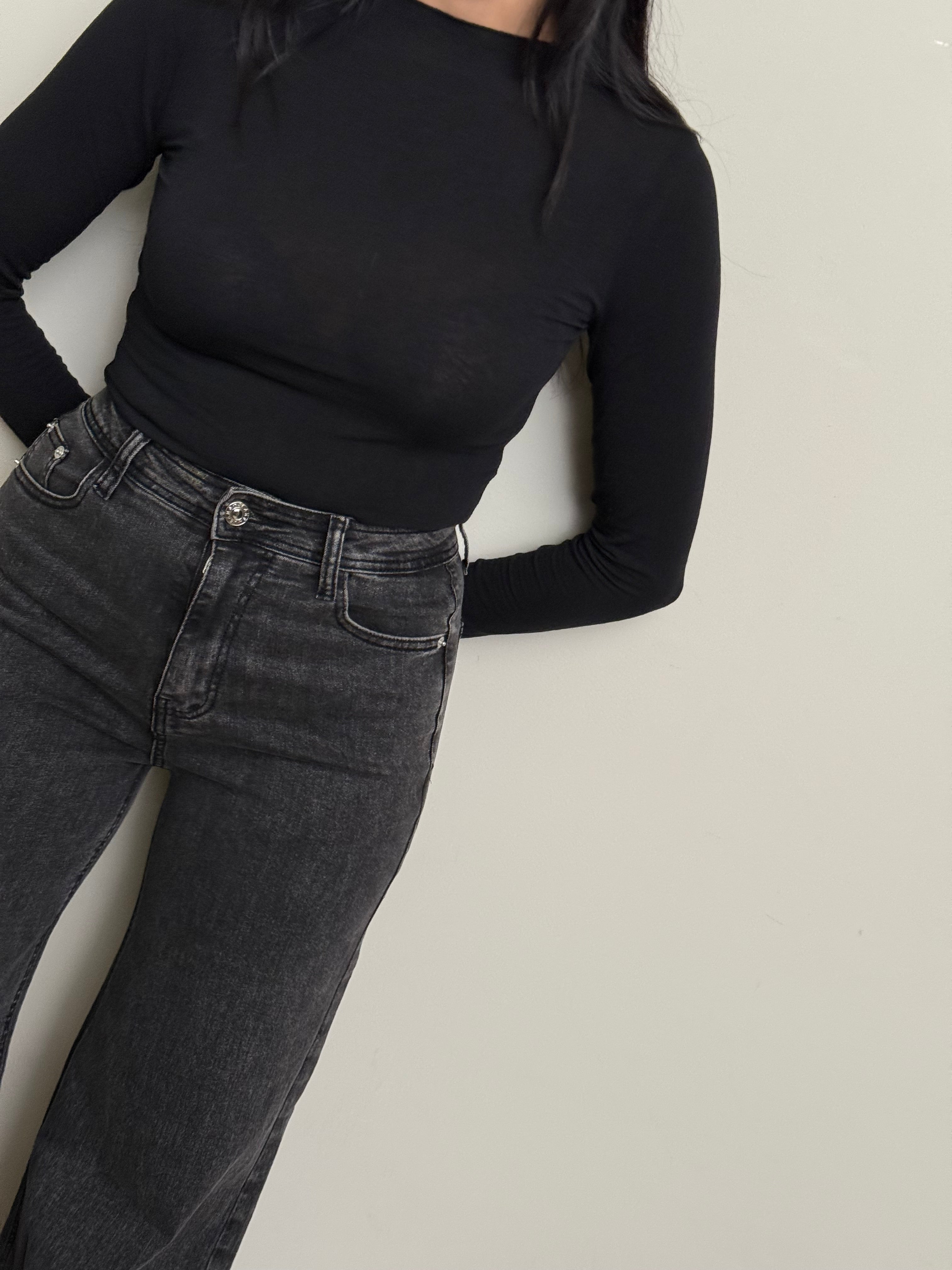 Jeans palazzo basic