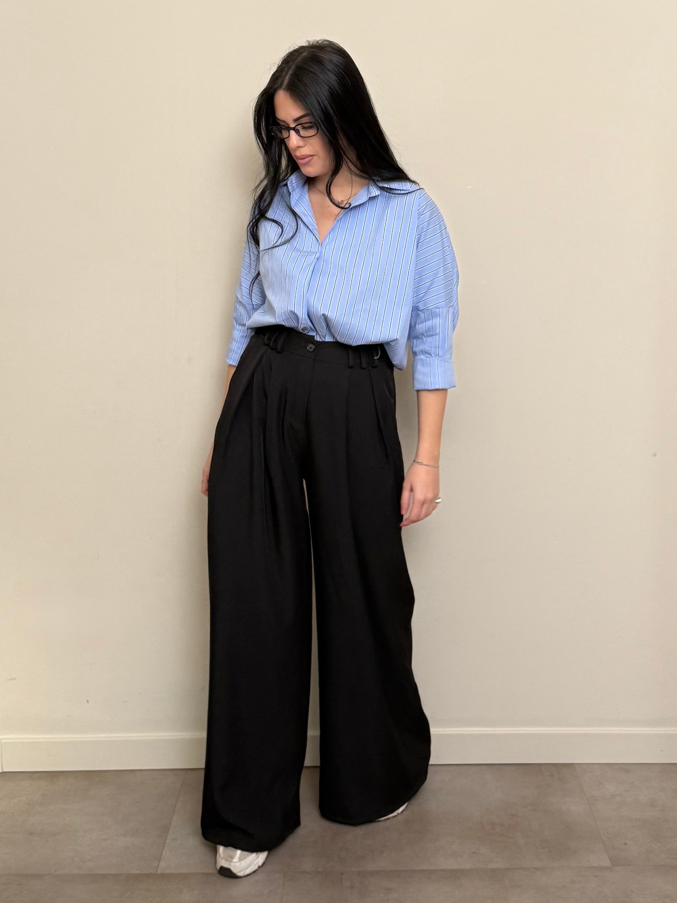 Pantalone ampio palazzo