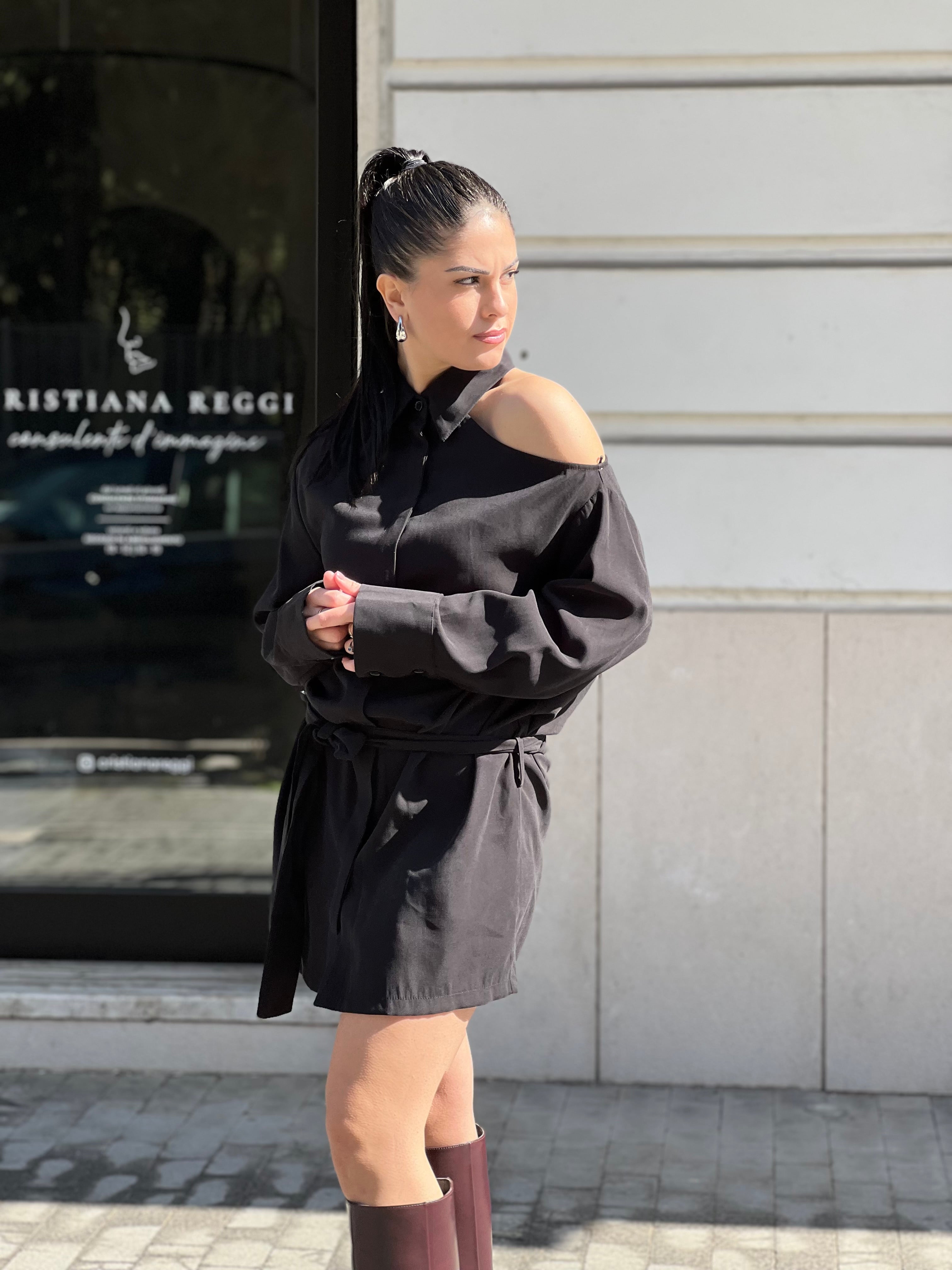 Abito camicia cut Lumina