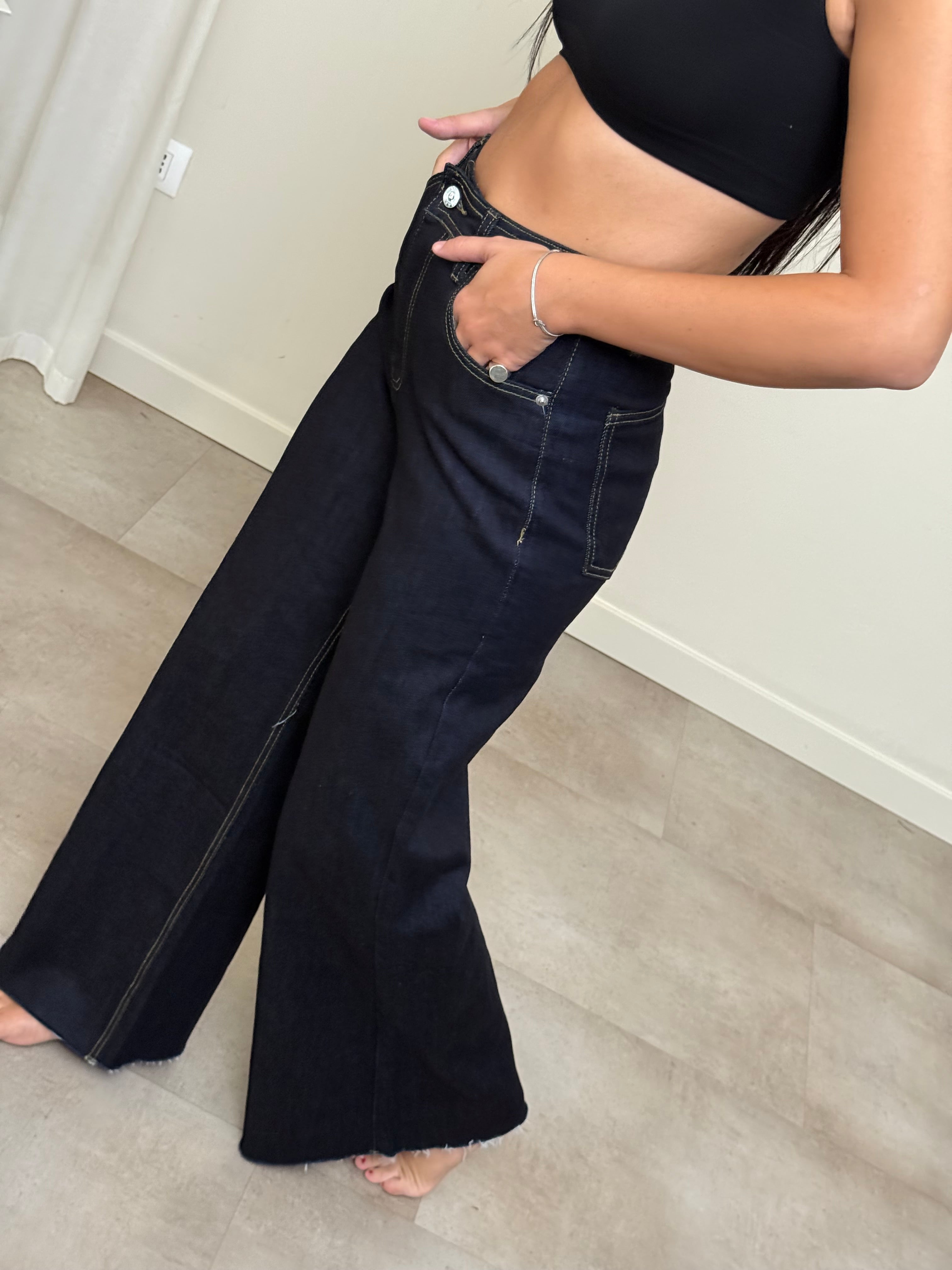 Jeans palazzo basic