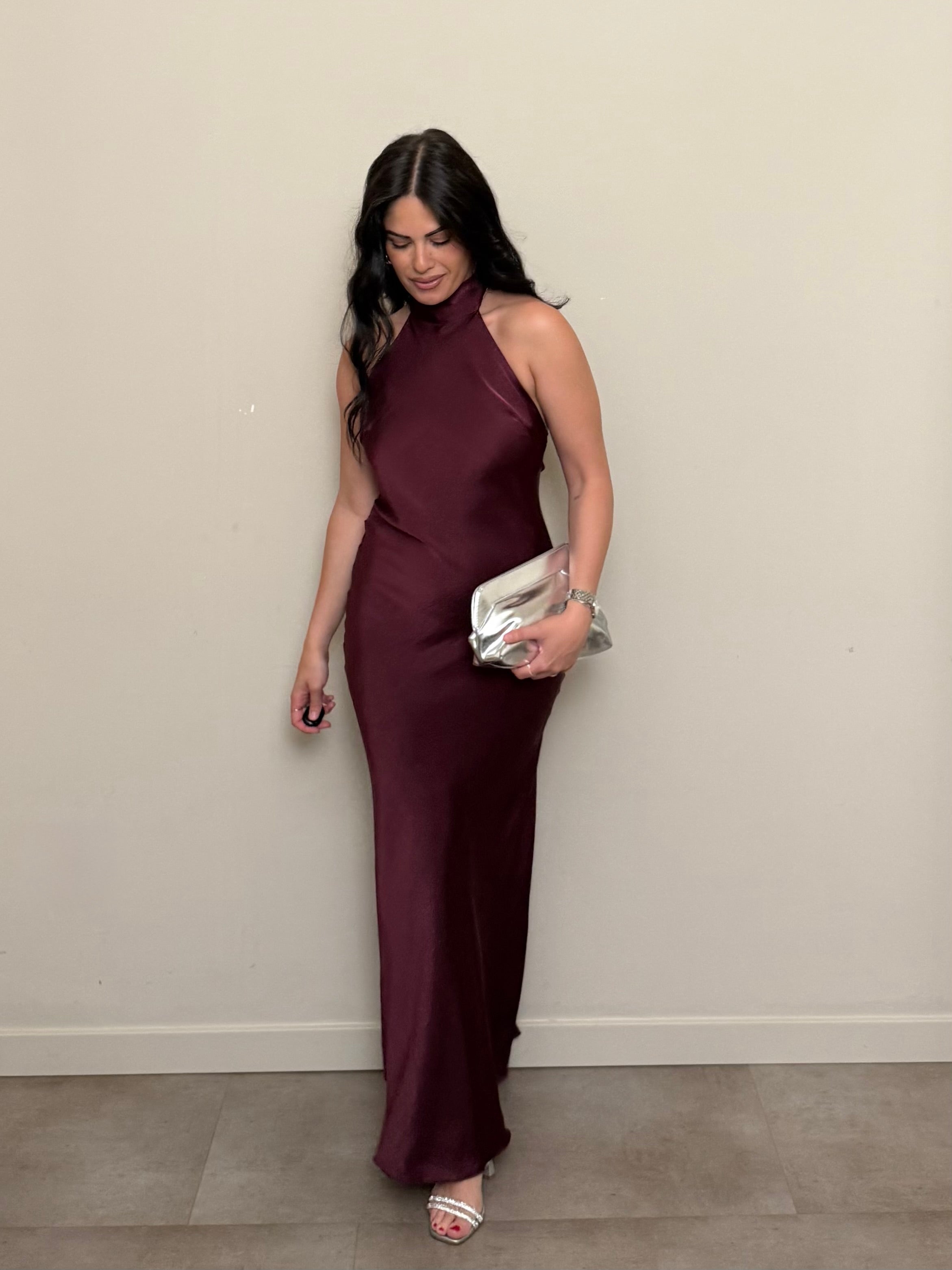 Abito Cindy bordeaux