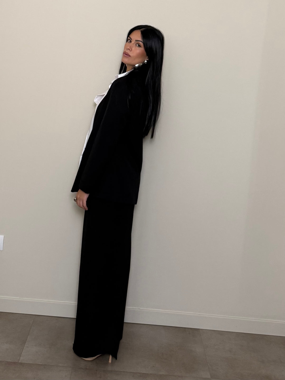 Tailleur basic nero