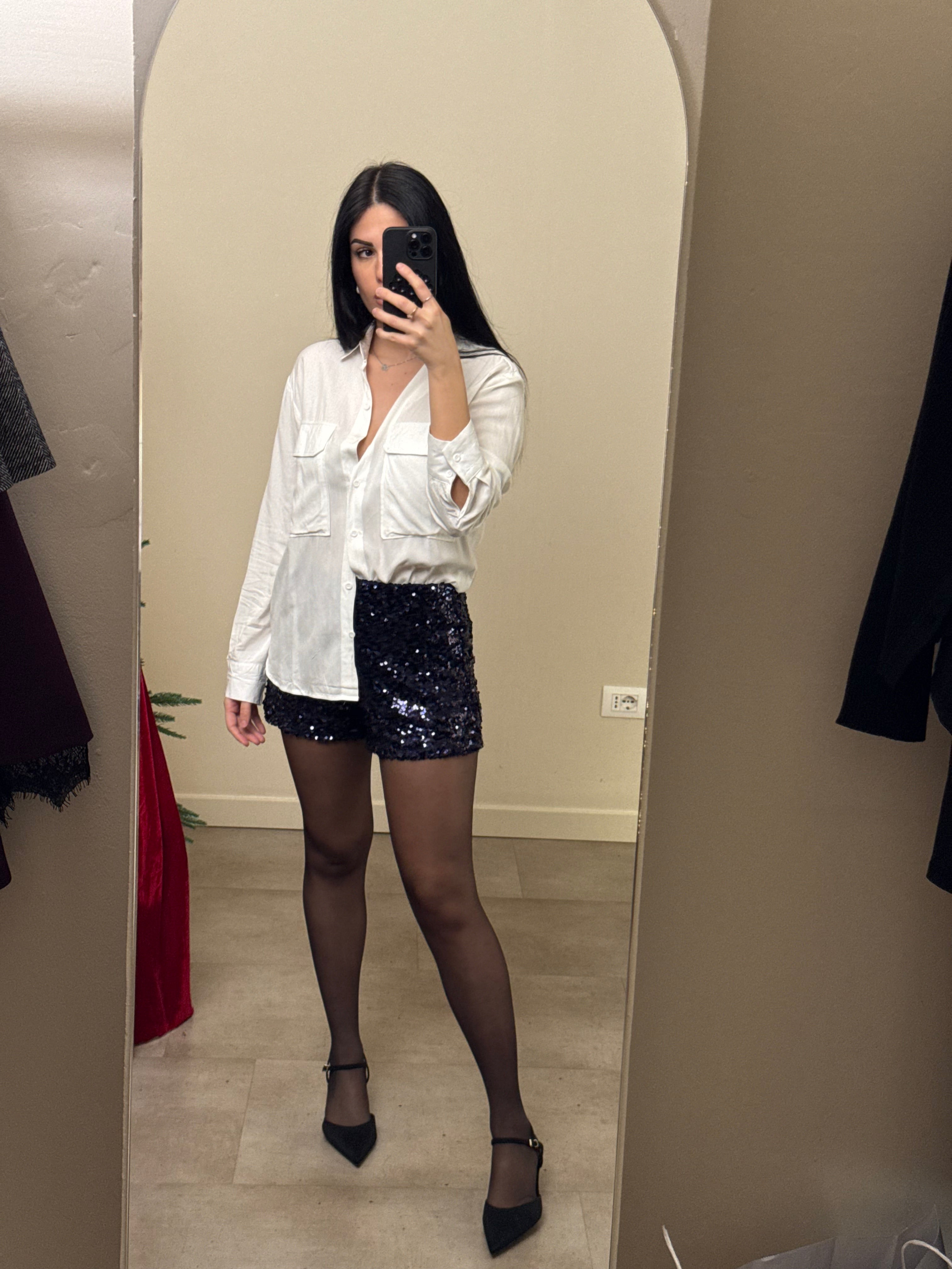 Shorts glitter