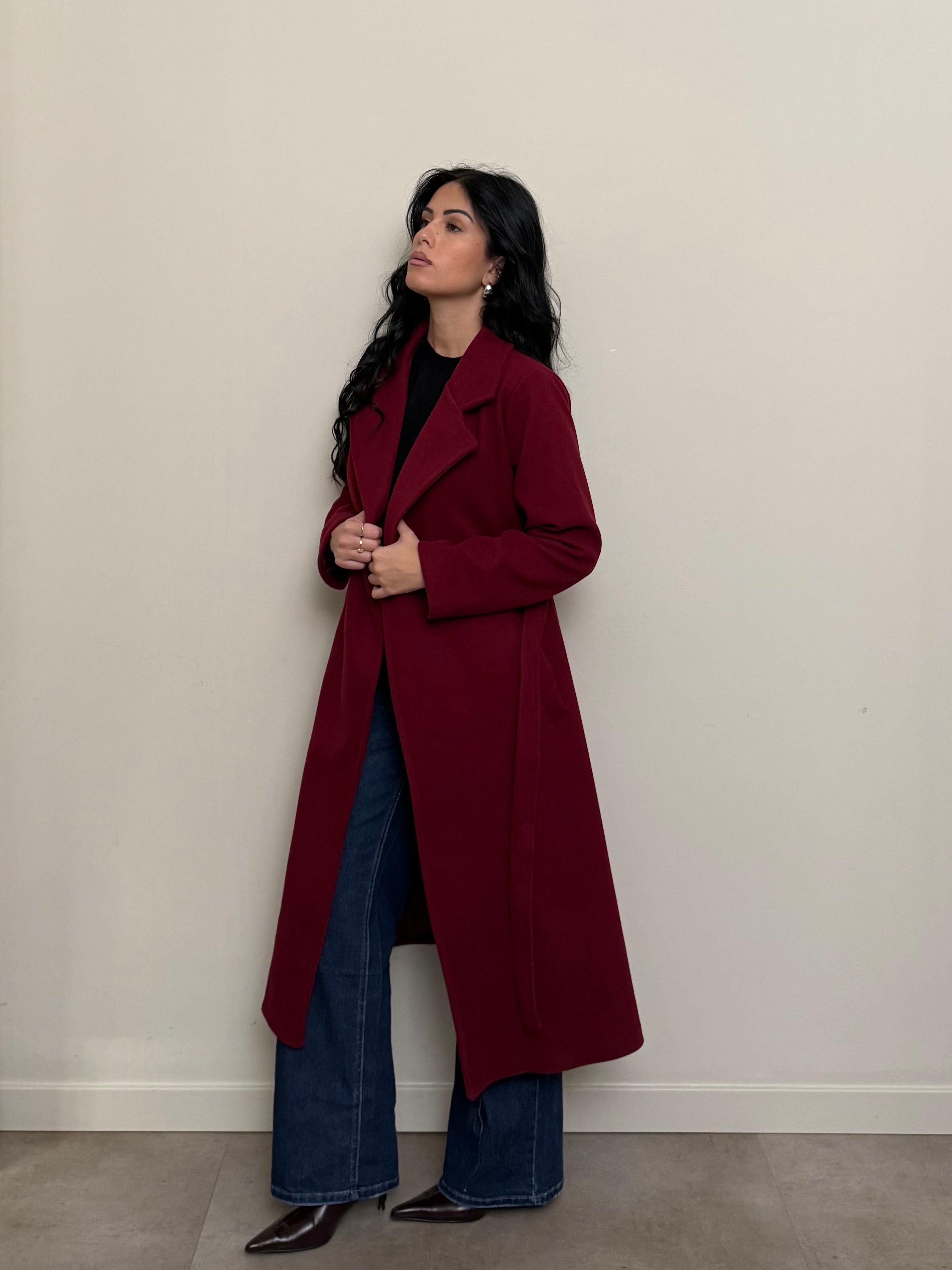 Cappotto cintura