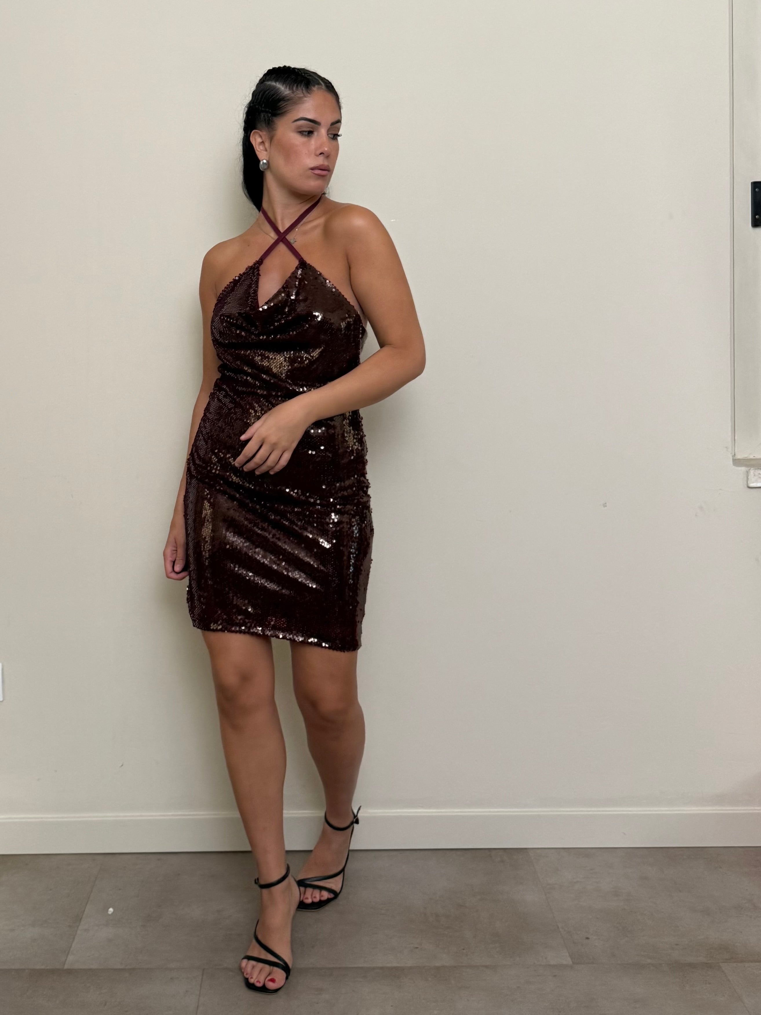 Mini dress paillettes