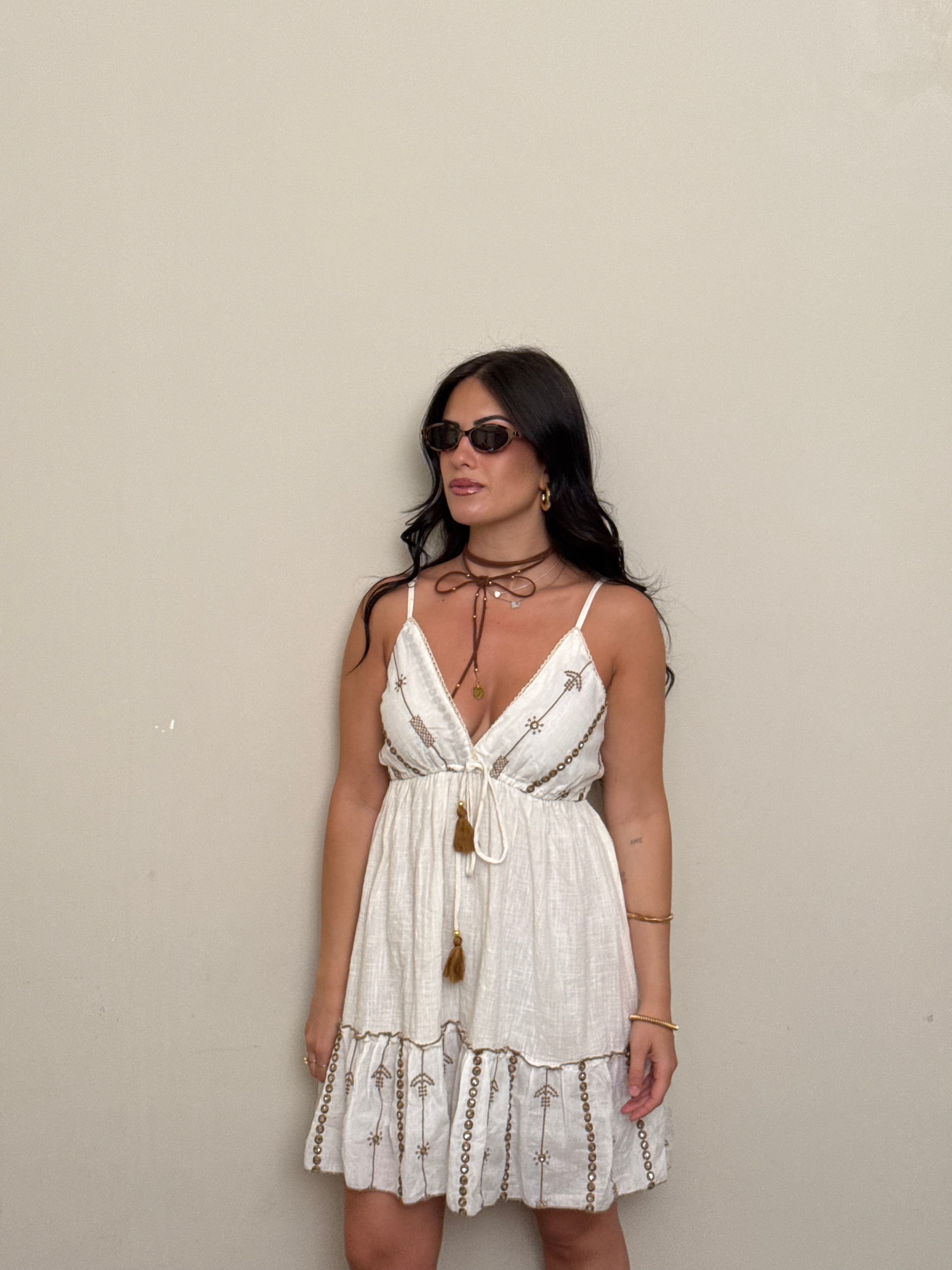 Dress summer con ricami