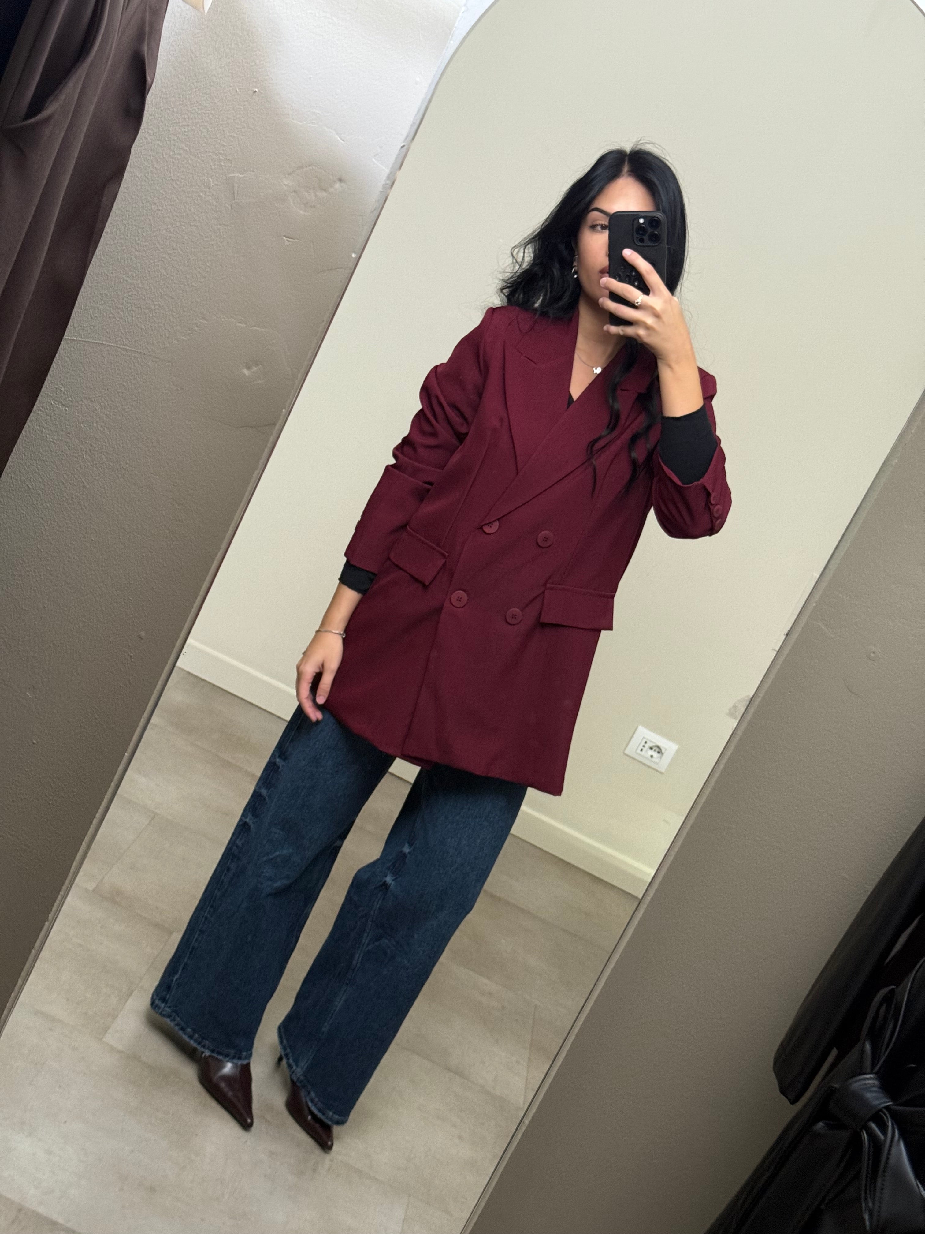 Blazer basic bottoni