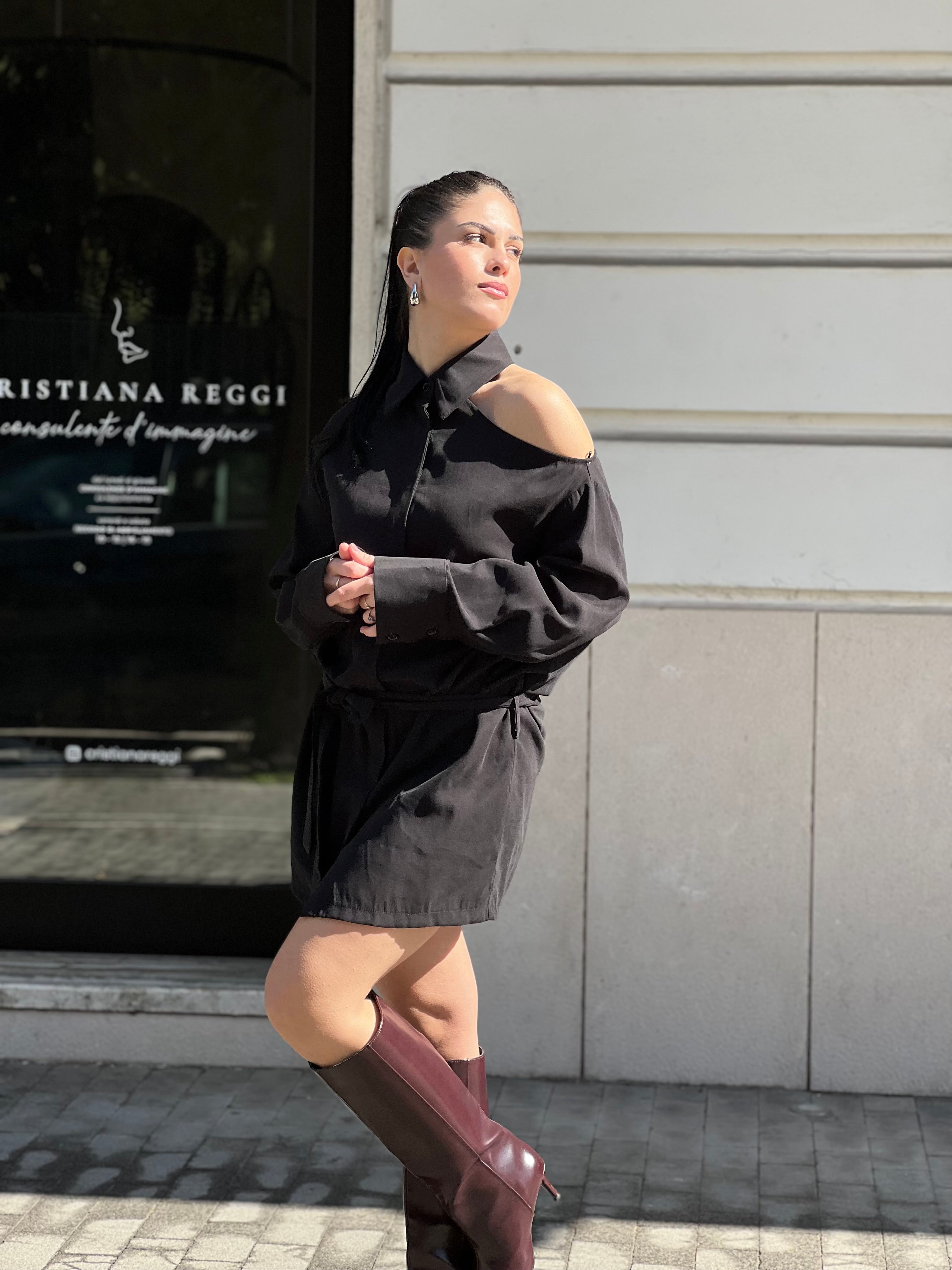 Abito camicia cut Lumina