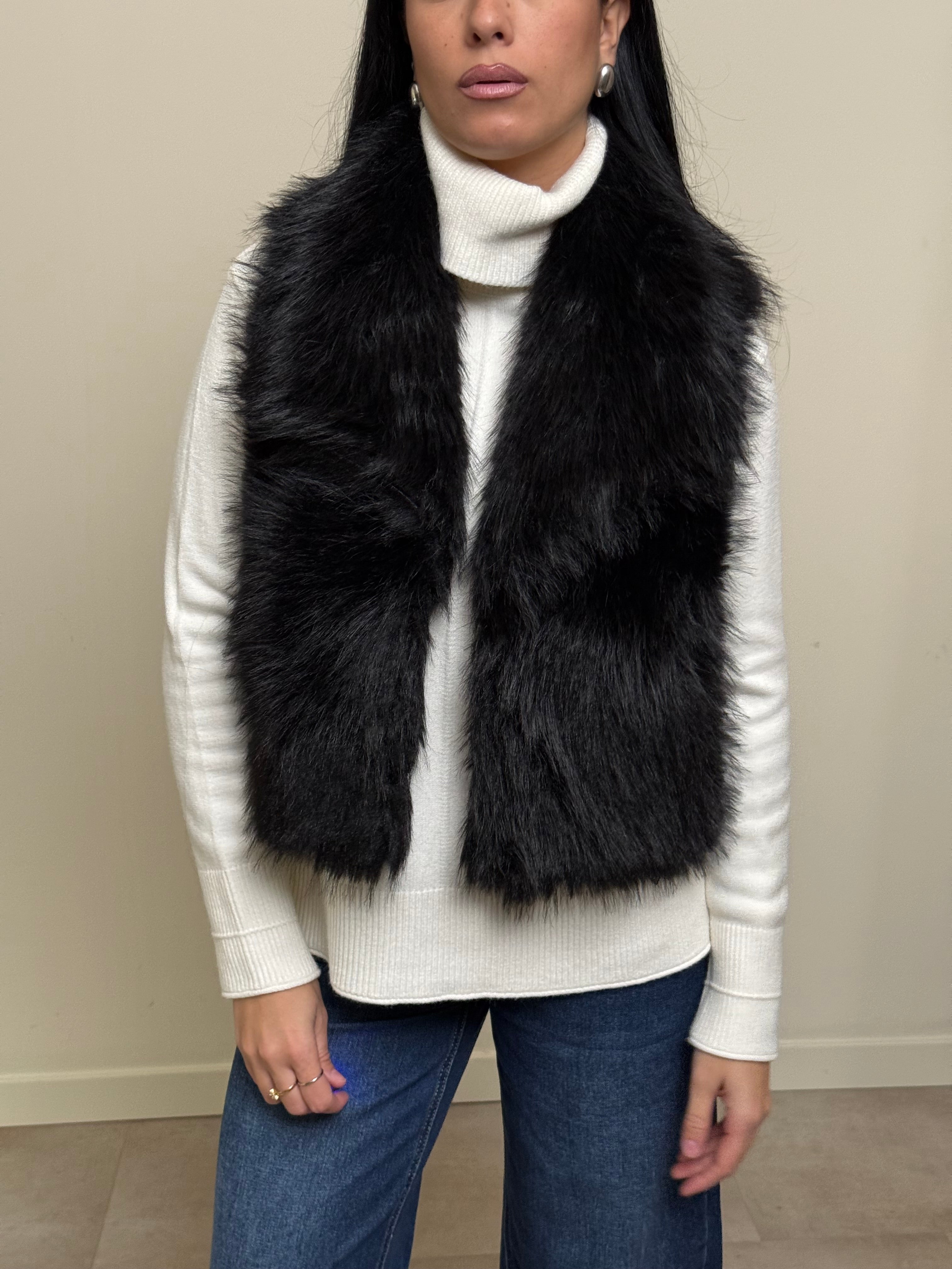 Gilet pelliccia