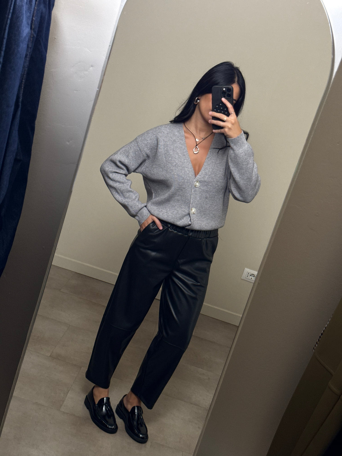 Cardigan grigio