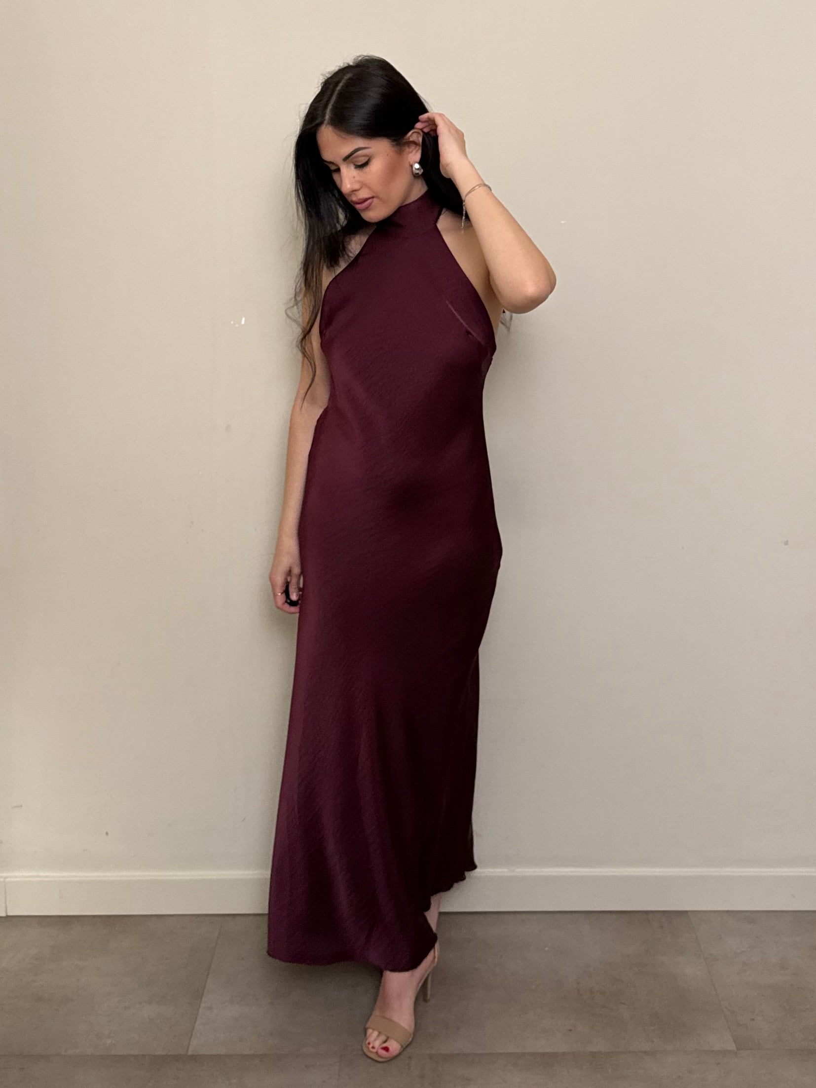 Abito Cindy bordeaux