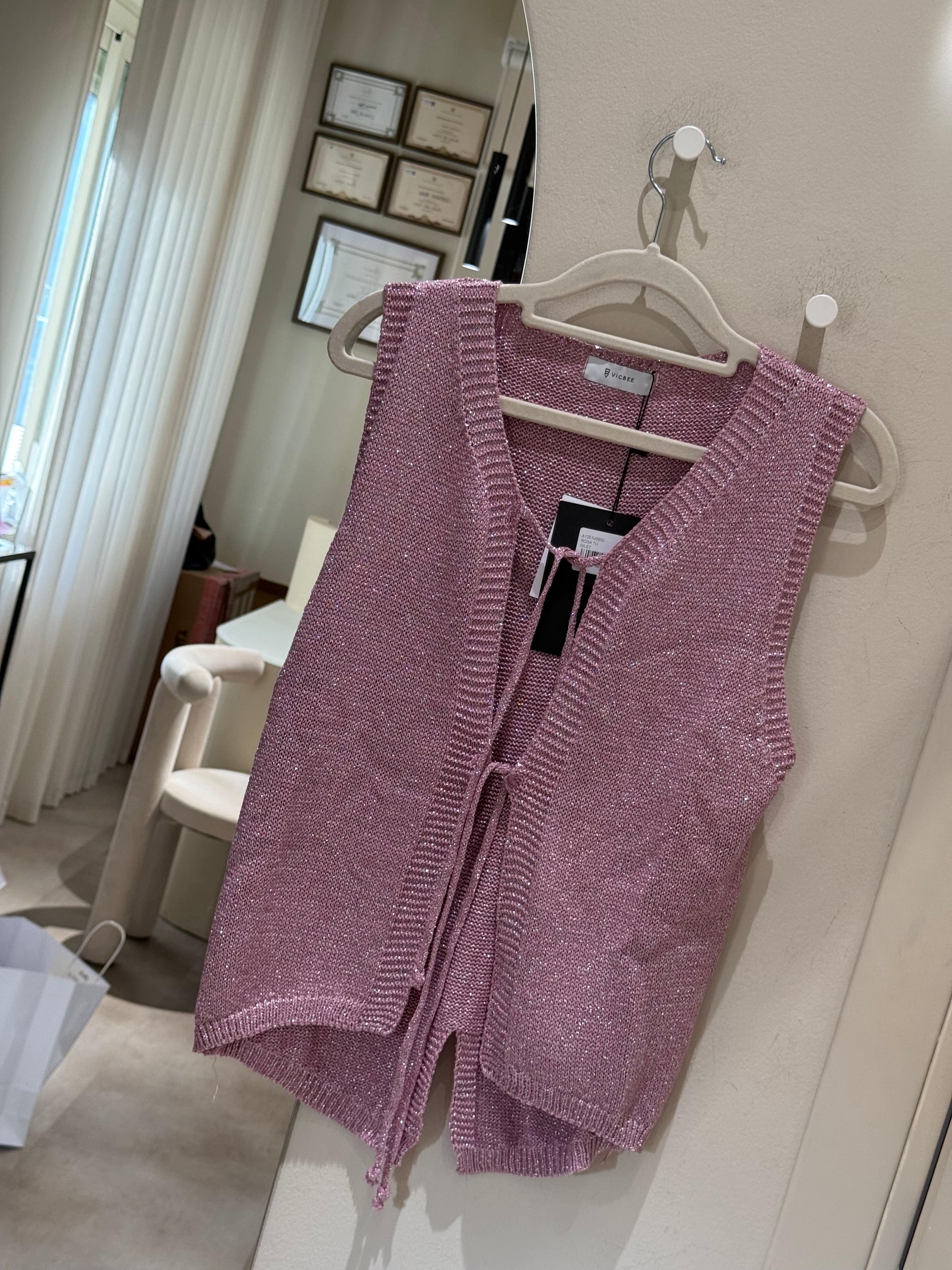 Gilet glitter
